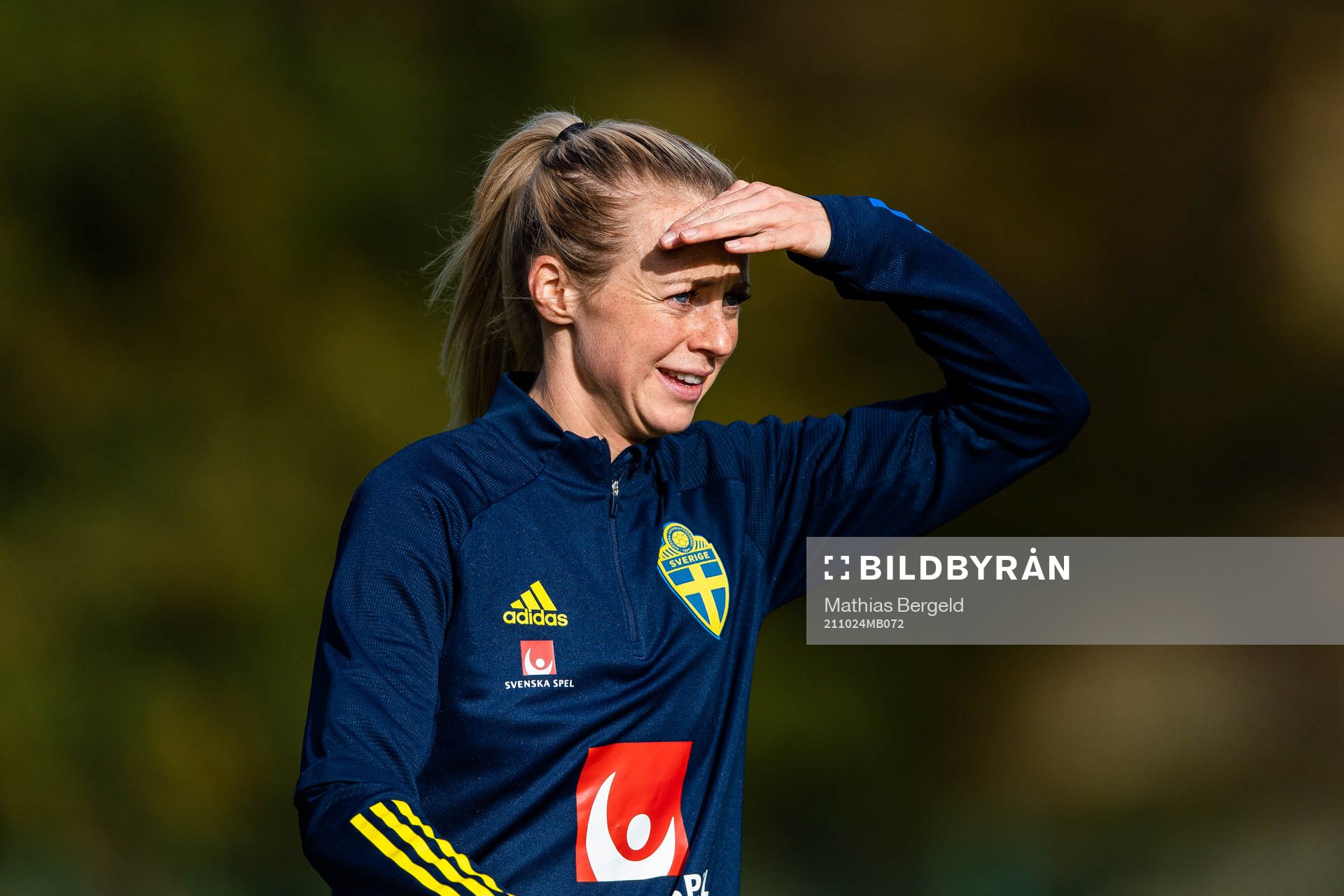 Amanda Ilestedt of the Swedish women’s national football