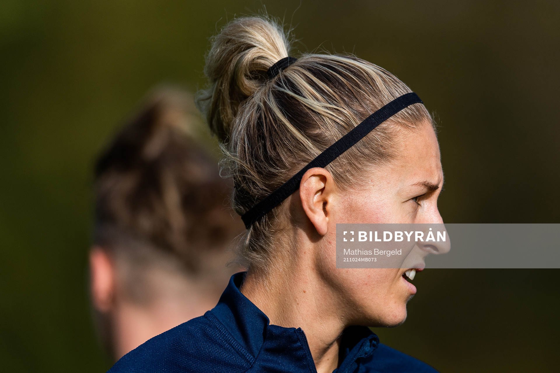 Emma Kullberg of the Swedish women’s national football