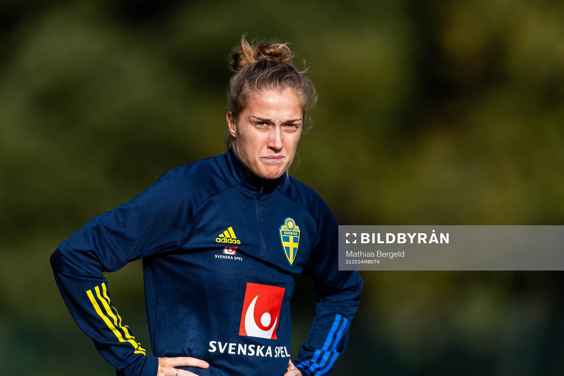 Filippa Angeldahl of the Swedish women’s national