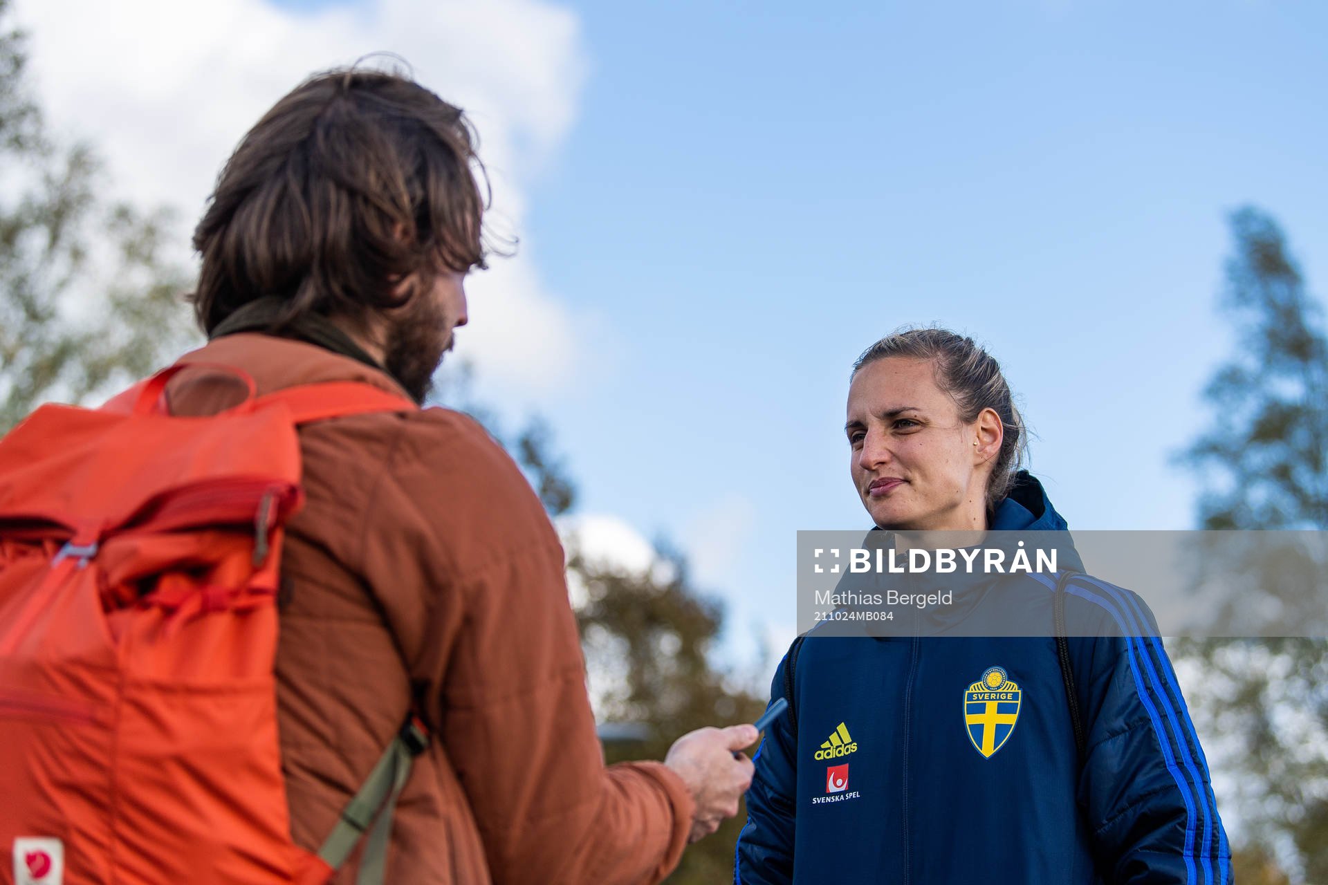 Nathalie Björn of the Swedish women’s national football