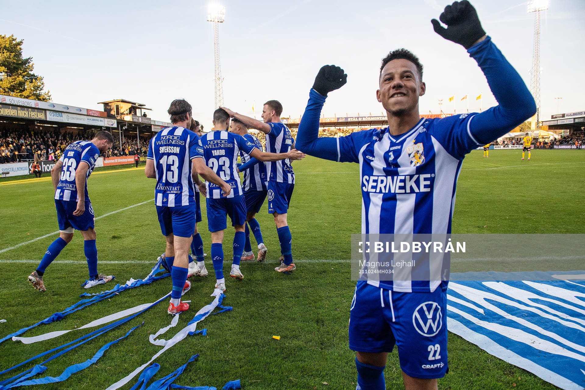 IFK Göteborgs Tobias Sana jublar