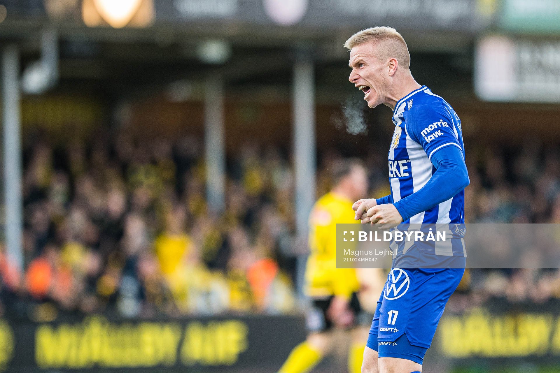 IFK Göteborgs Oscar Wendt jublar