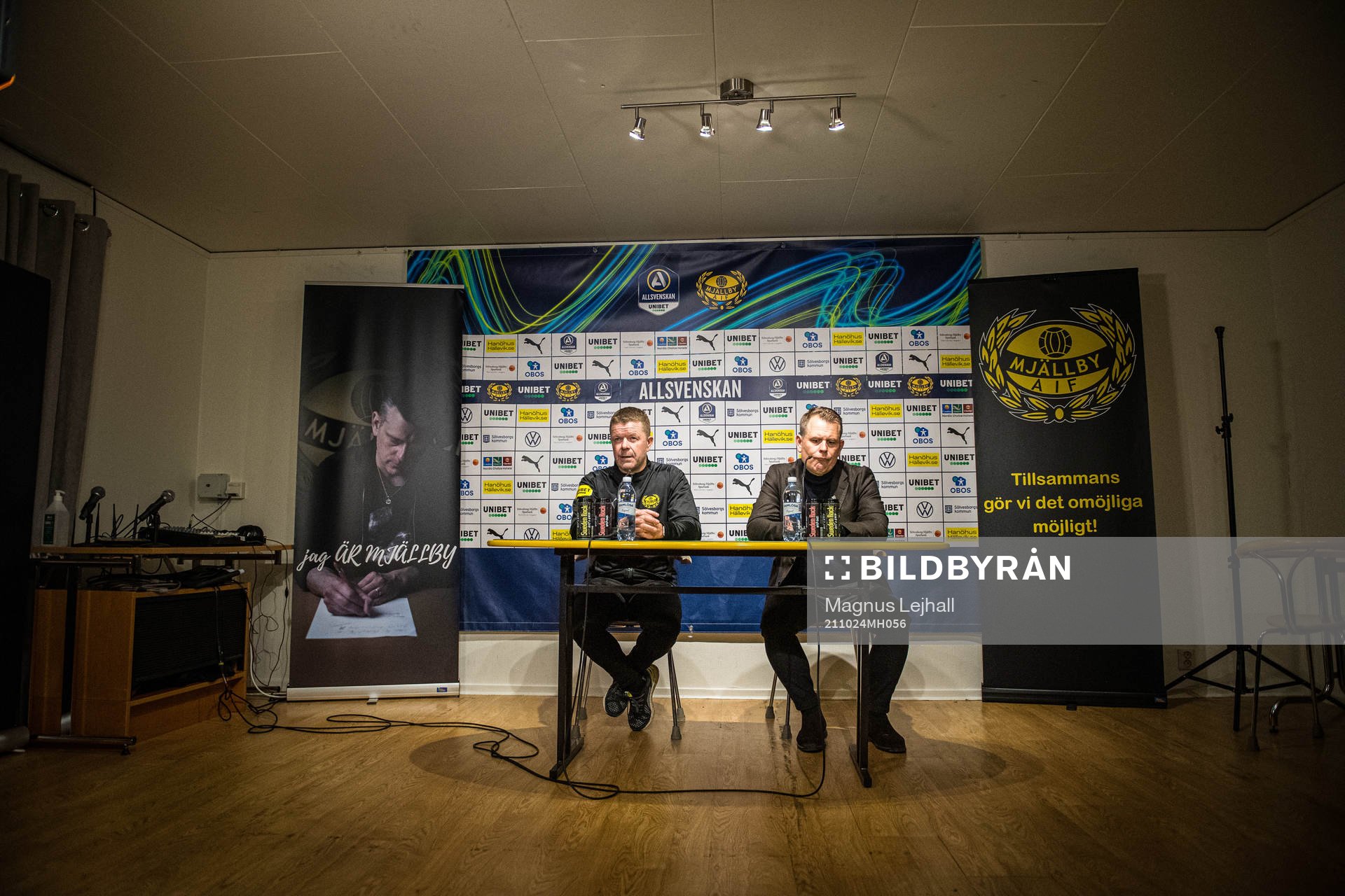 Mjällbys tränare Anders Torstensson och IFK Göteborgs