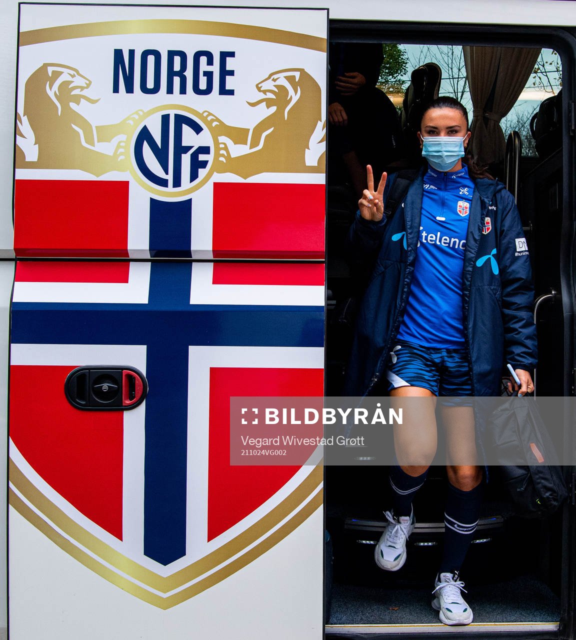 Ingrid Syrstad Engen of the Norwegian women's national