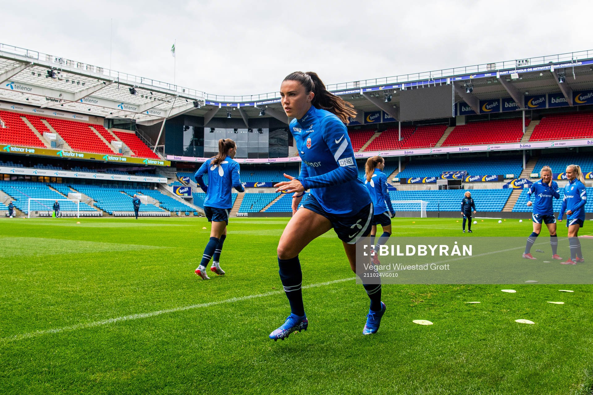 Ingrid Syrstad Engen of the Norwegian women's national