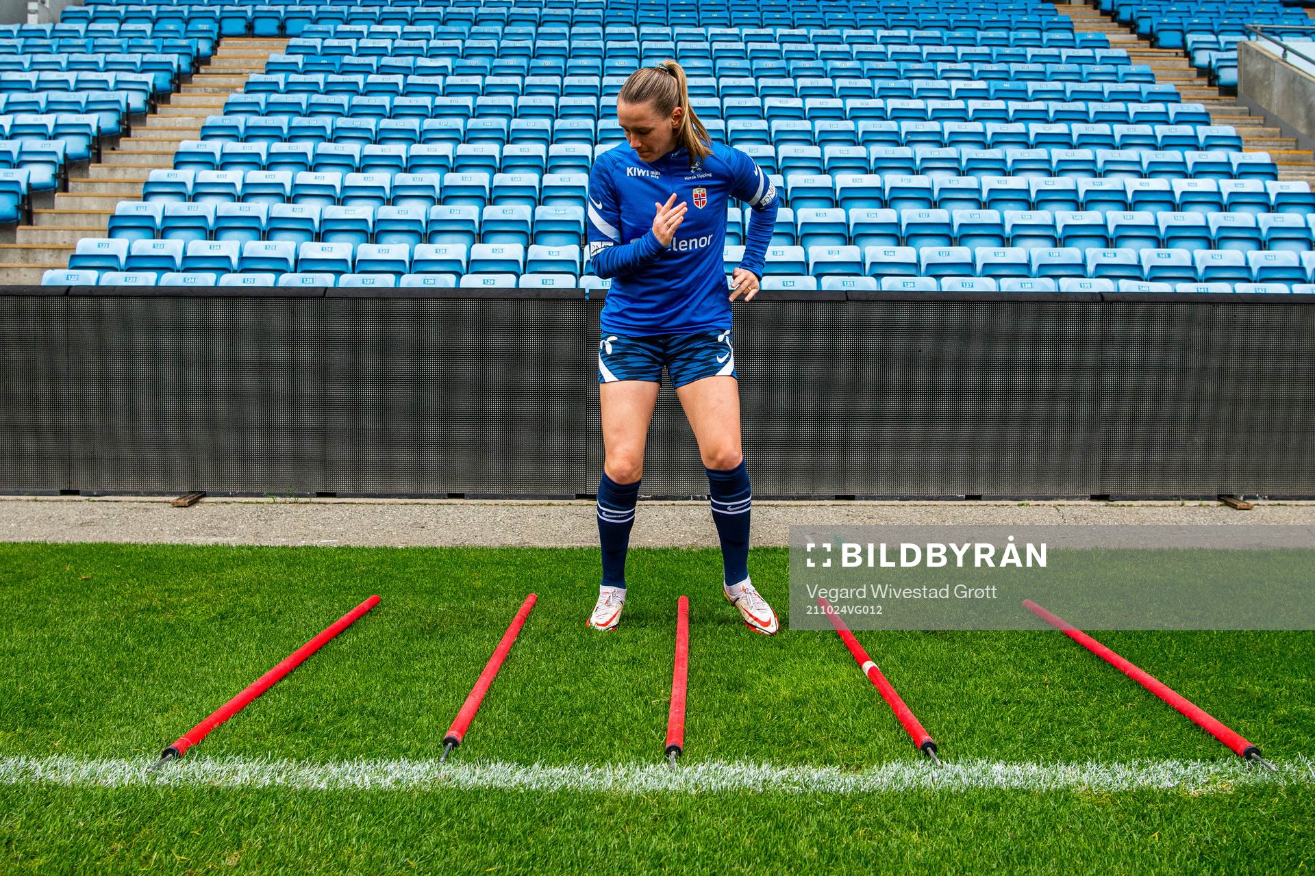 Elisabeth Terland of the Norwegian women's national