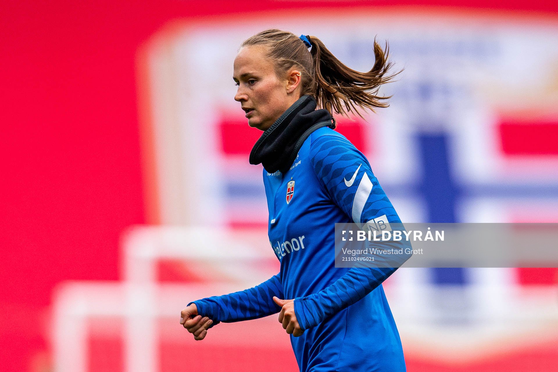 Caroline Graham Hansen of the Norwegian women's national