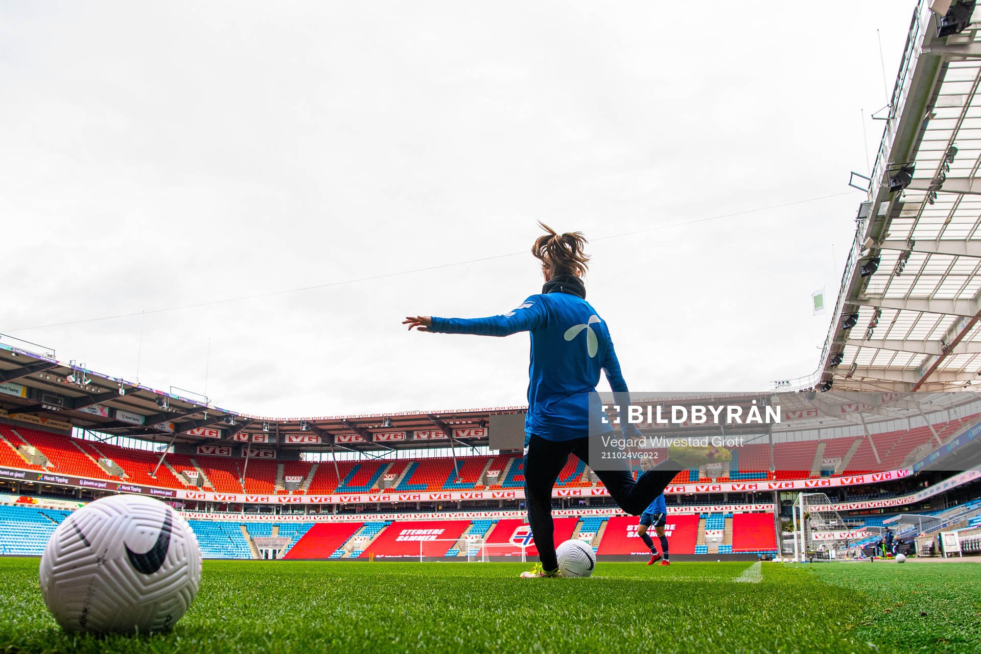 Caroline Graham Hansen of the Norwegian women's national