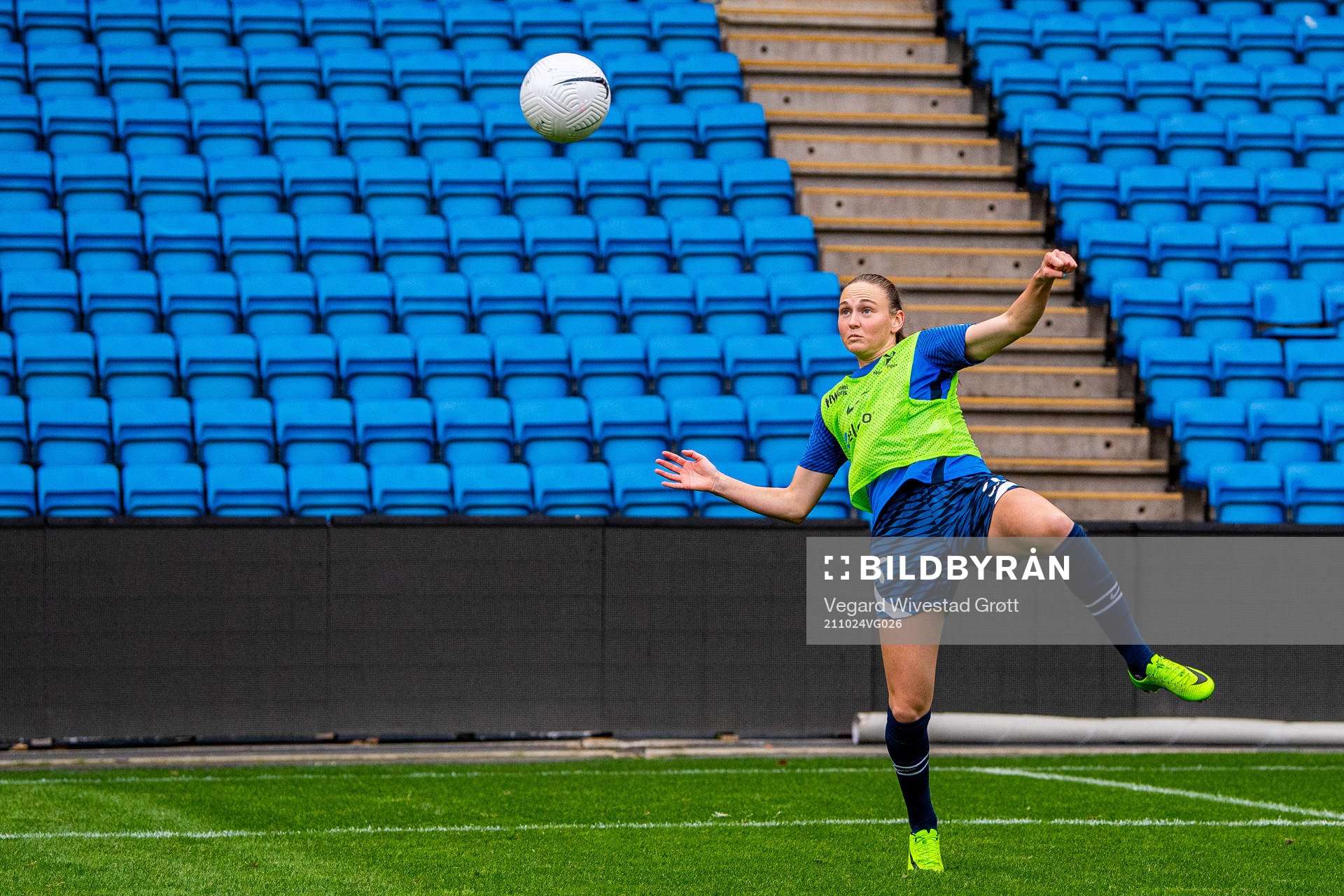 Vilde Hasund of the Norwegian women's national football team