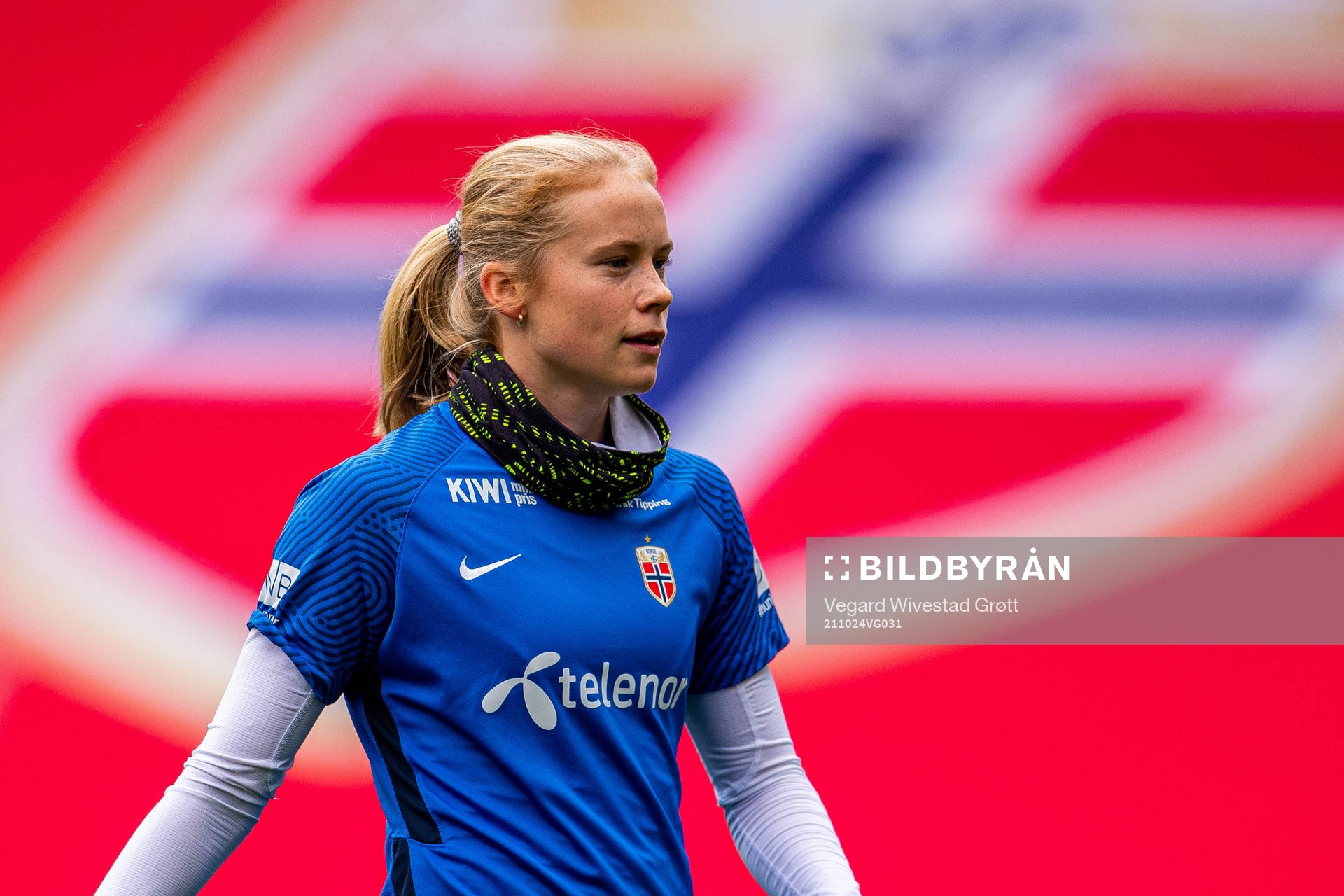 Julie Blakstad of the Norwegian women's national football