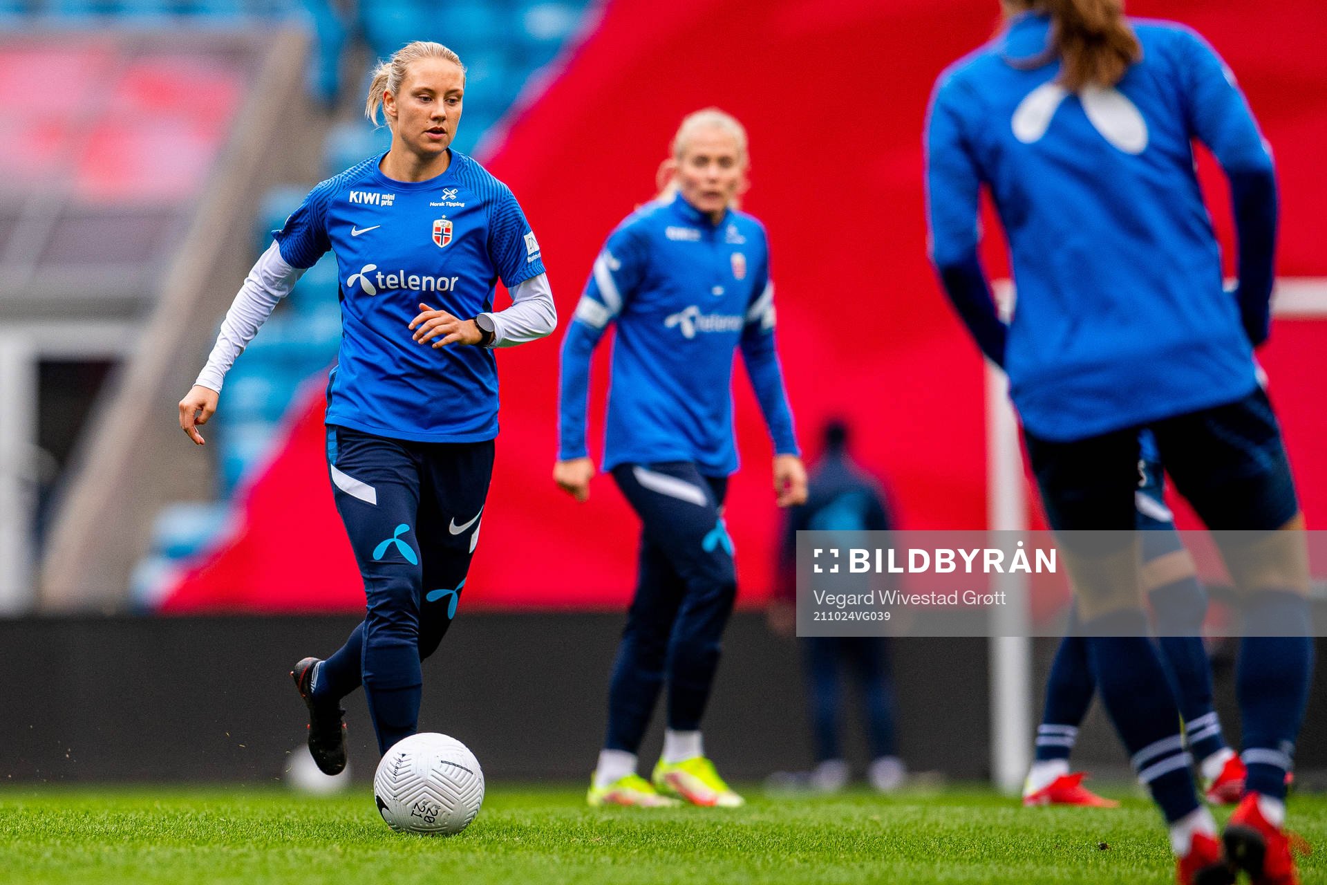 Lisa Fjeldstad Naalsund of the Norwegian women's national