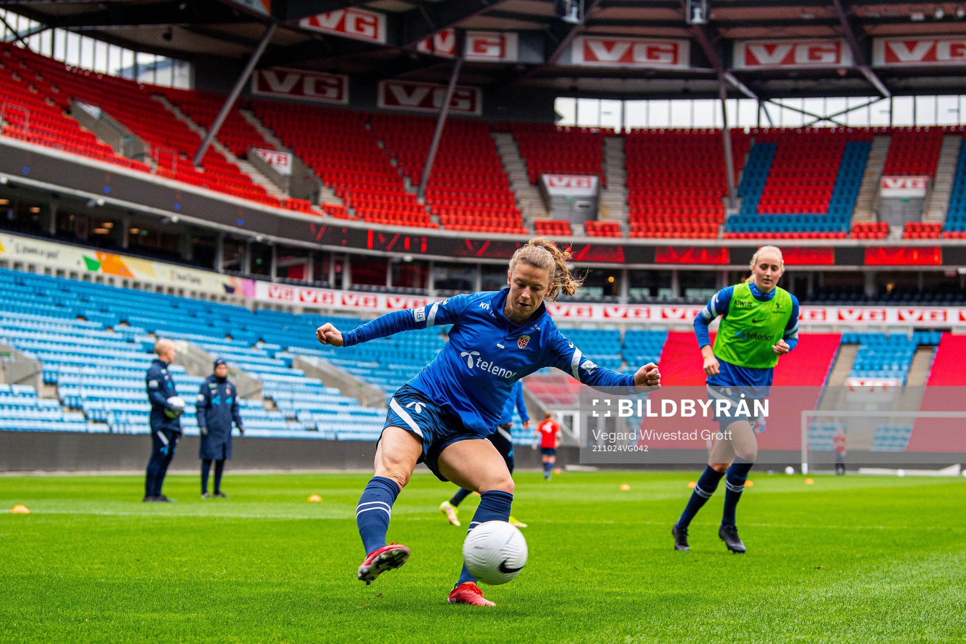 Synne Skinnes Hansen of the Norwegian women's national