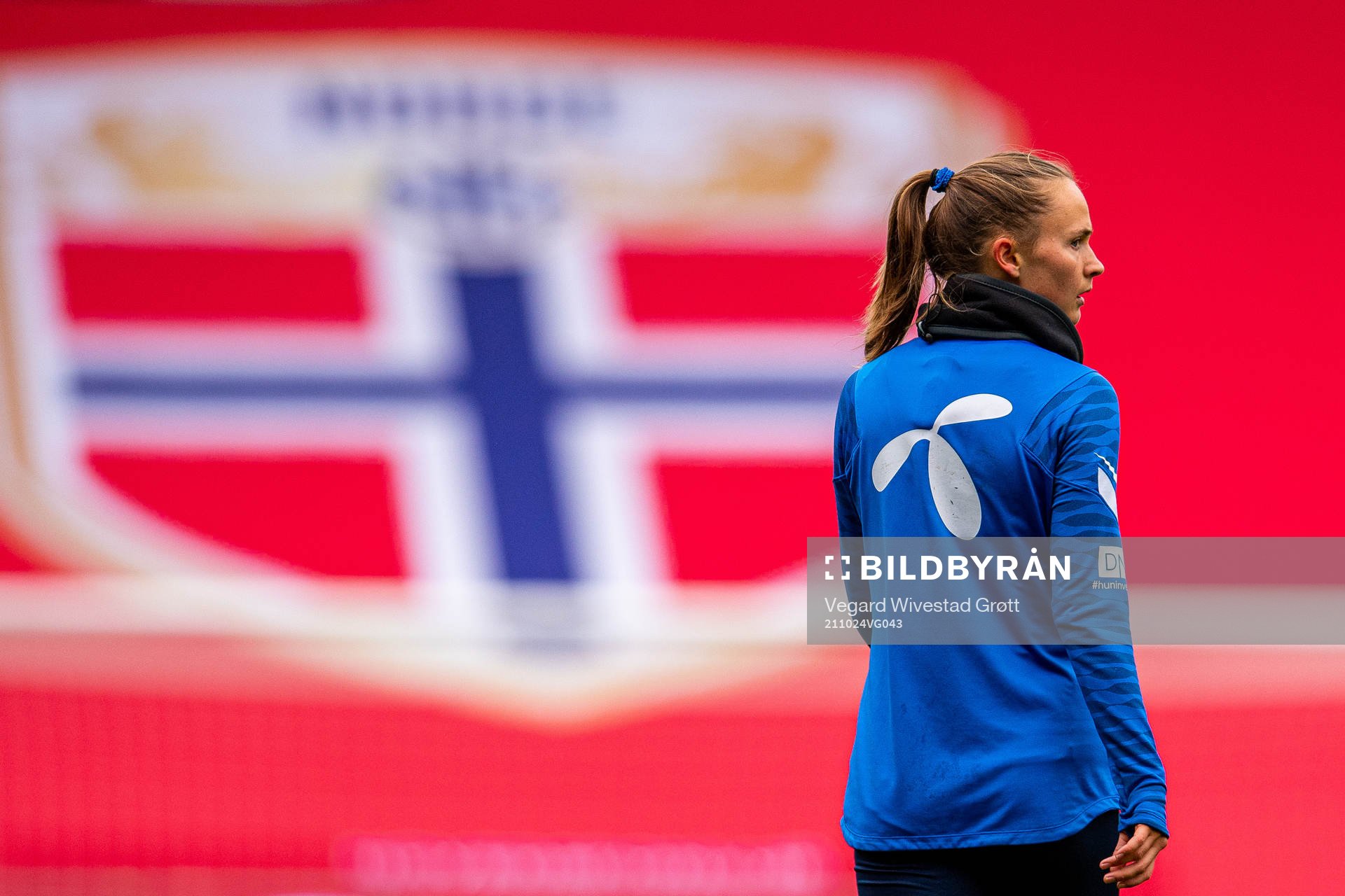 Caroline Graham Hansen of the Norwegian women's national