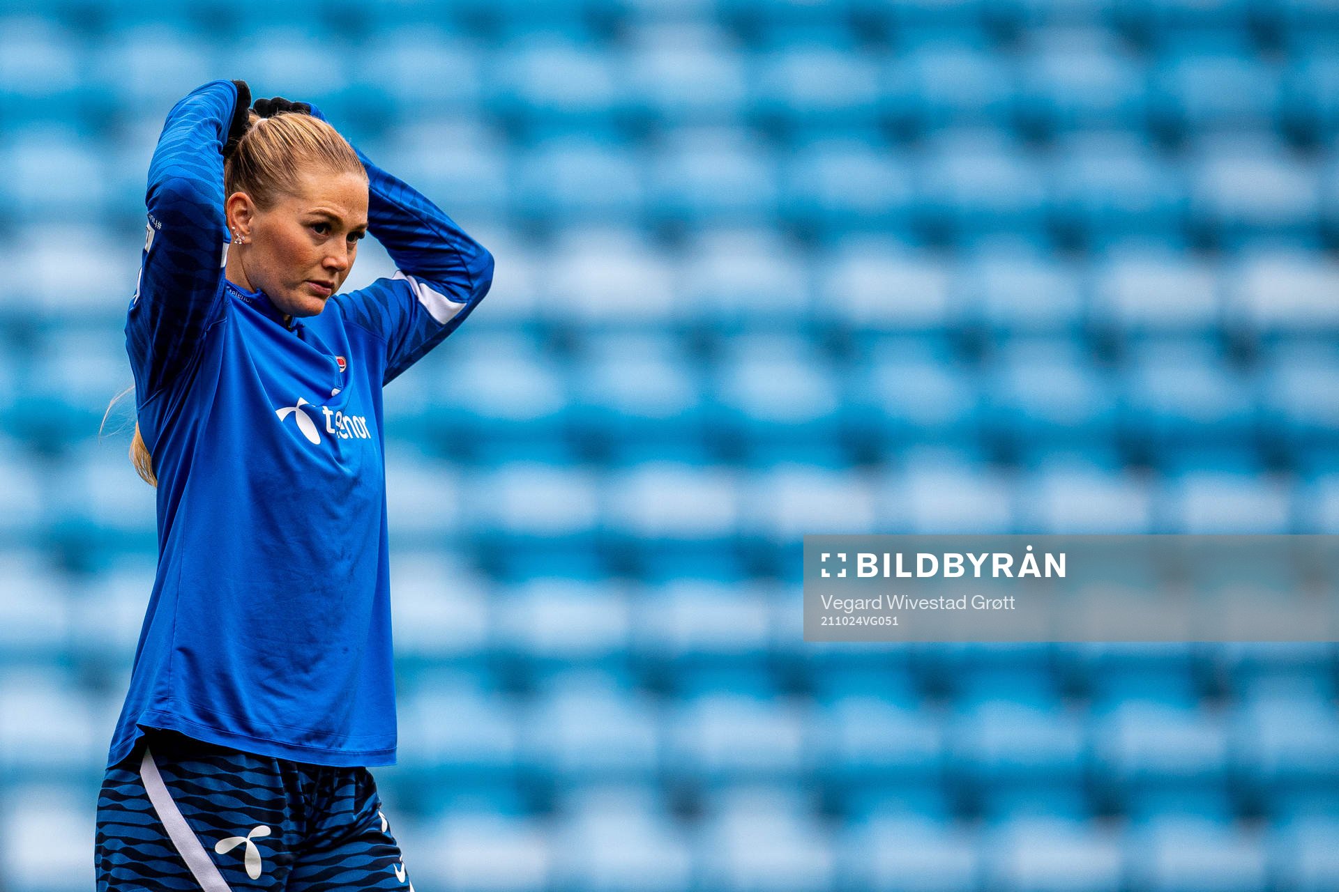 Lisa-Marie Karlseng Utland of the Norwegian women's