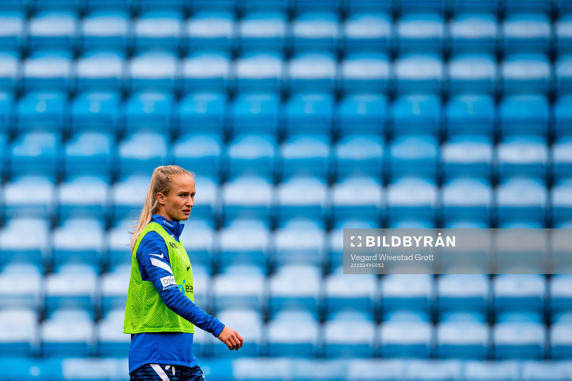 Maria Olsvik of the Norwegian women's national football team
