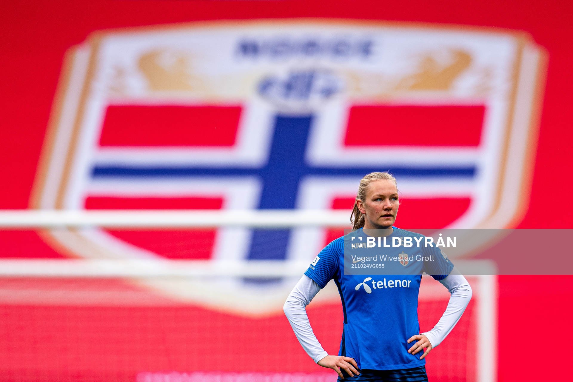 Frida Maanum of the Norwegian women's national football team