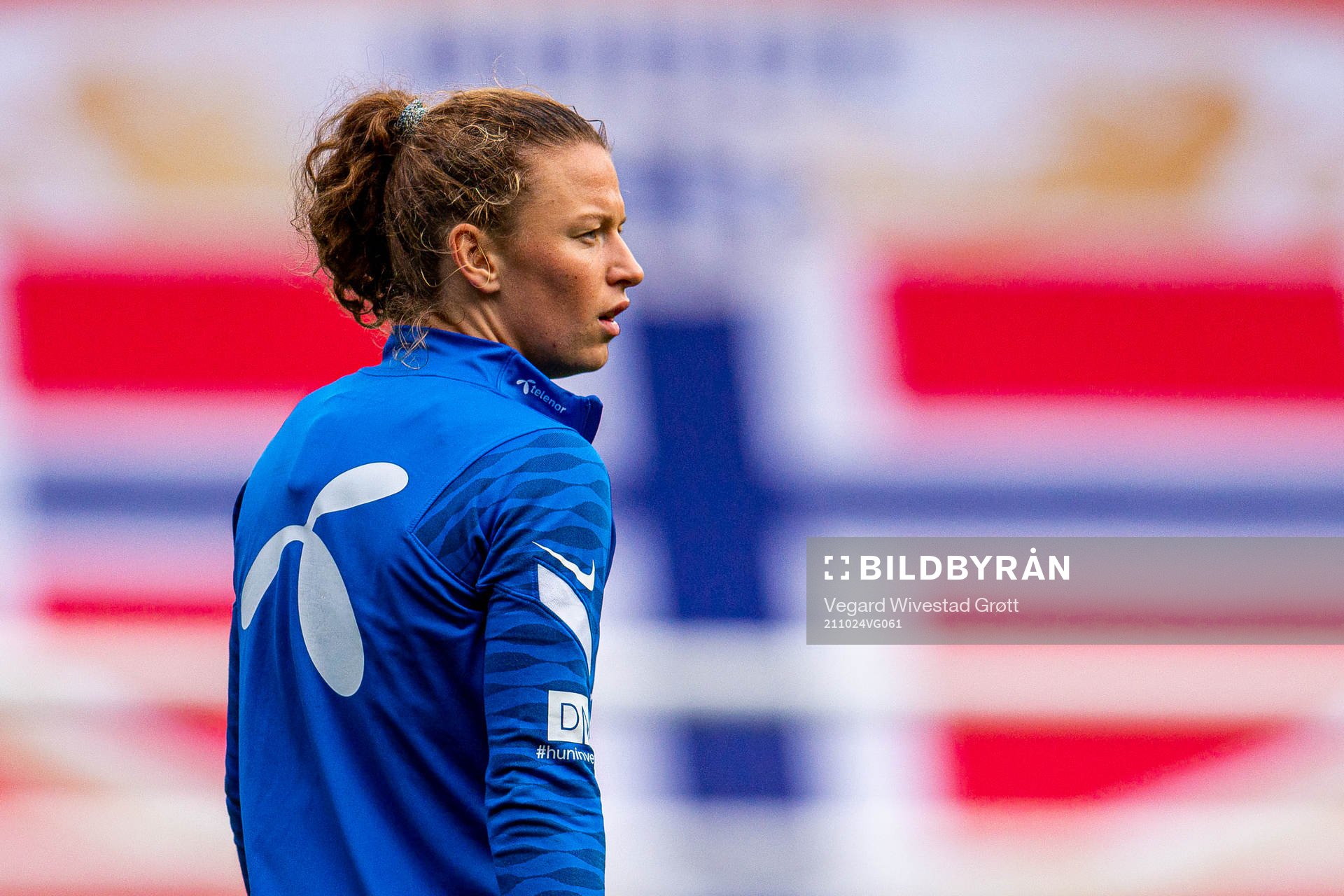 Synne Skinnes Hansen of the Norwegian women's national