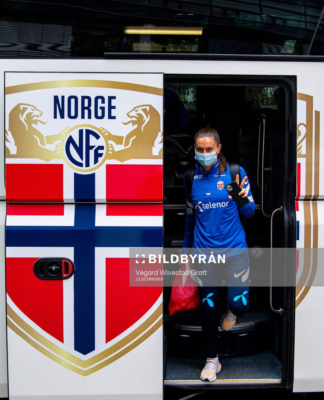 Vilde Bøe Risa of the Norwegian women's national football