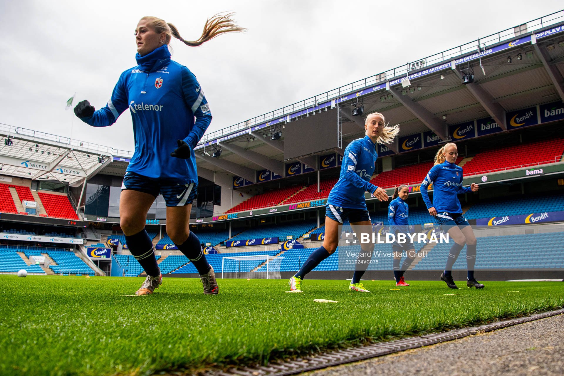 Lisa-Marie Karlseng Utland and Anja Sønstevold of the