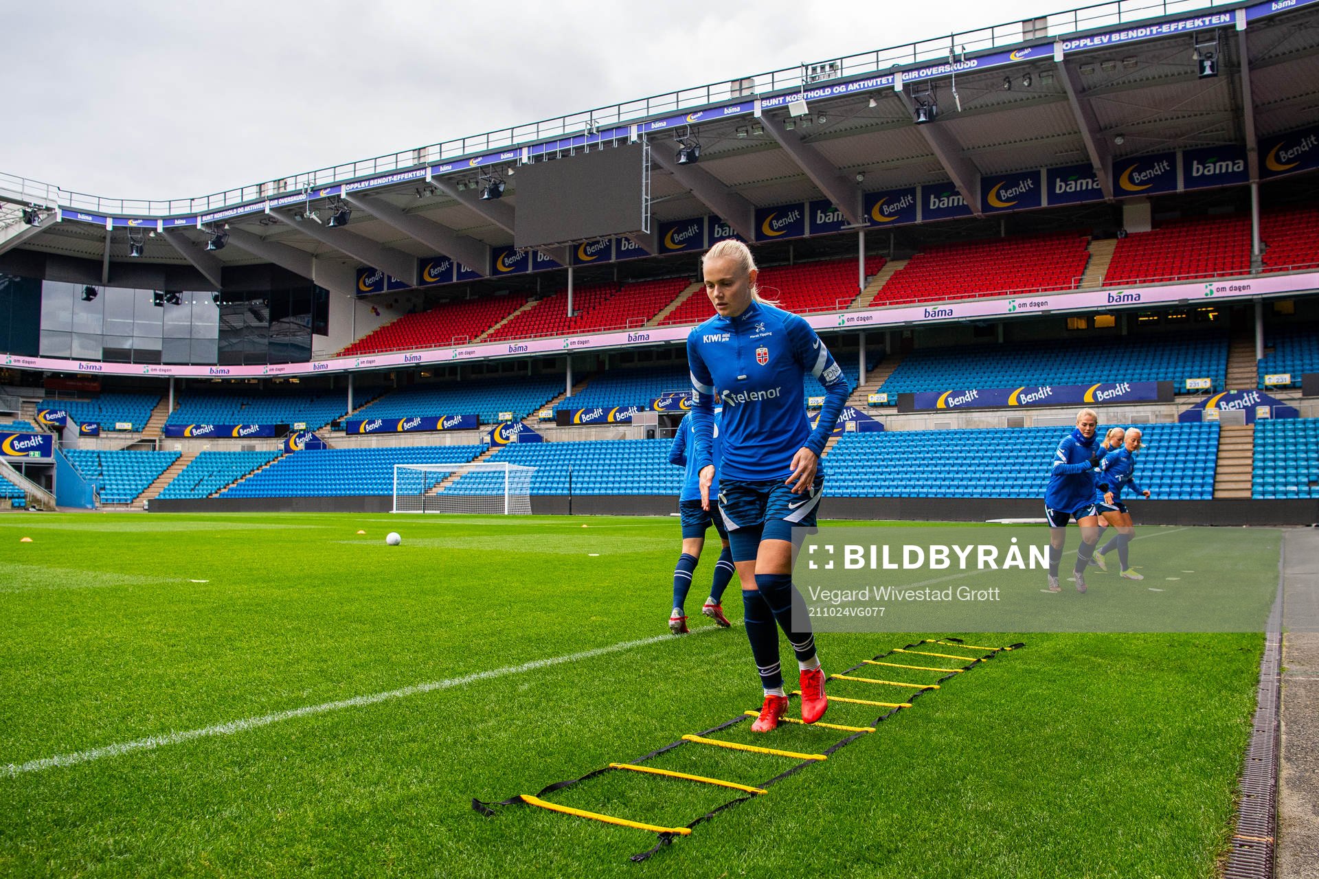 Karina Sævik of the Norwegian women's national football