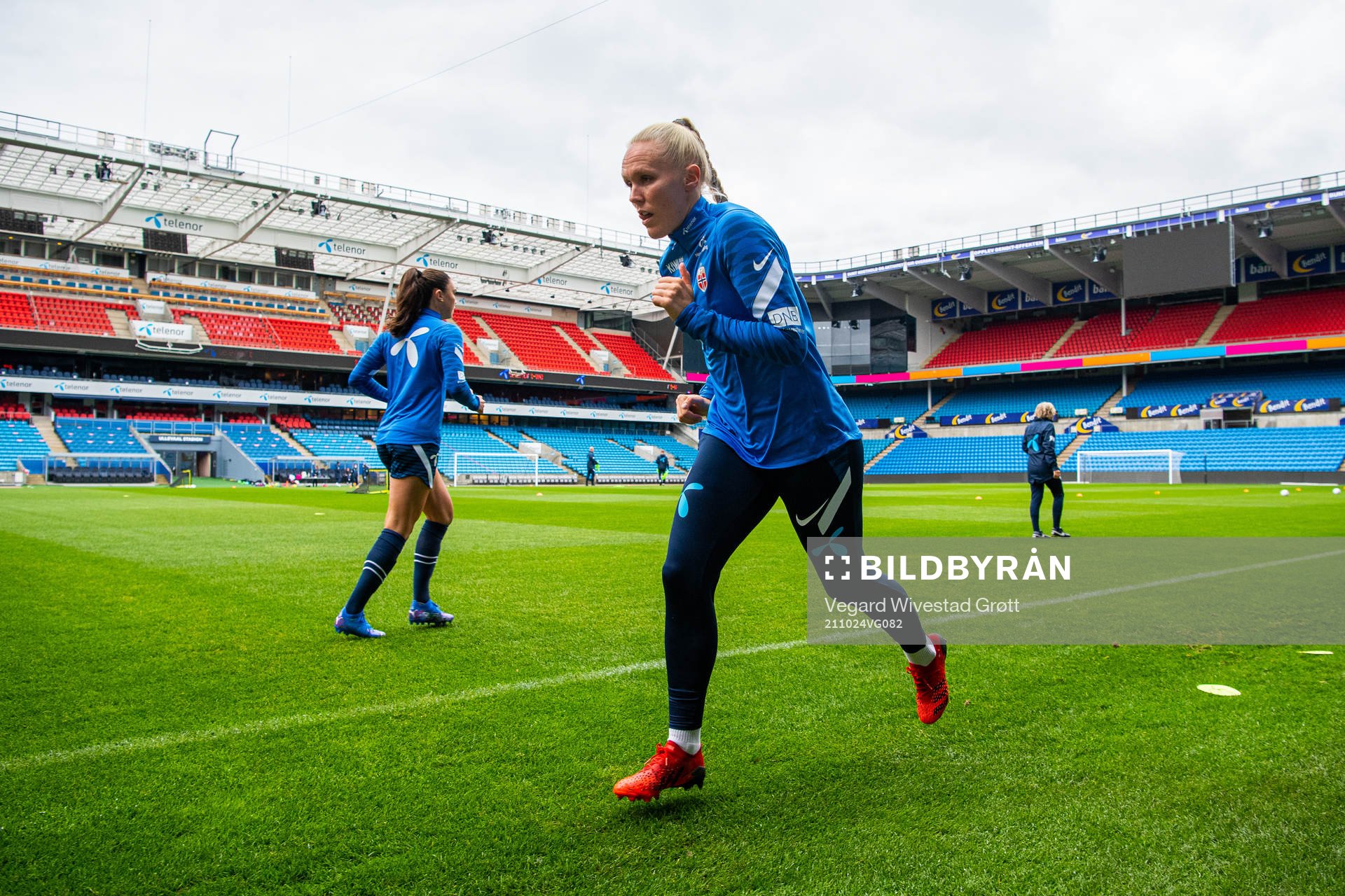 Maria Thorisdottir of the Norwegian women's national