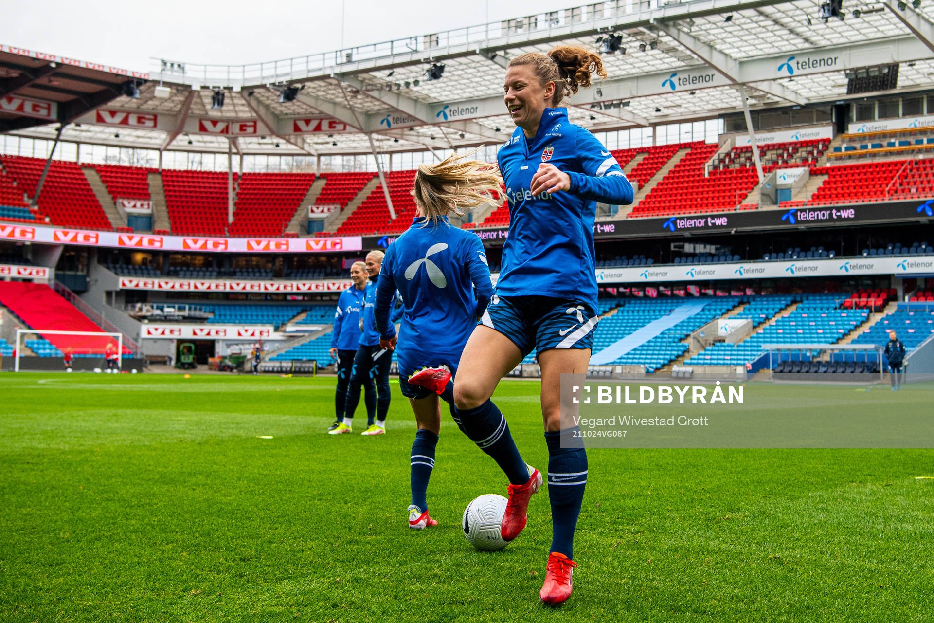 Synne Skinnes Hansen of the Norwegian women's national