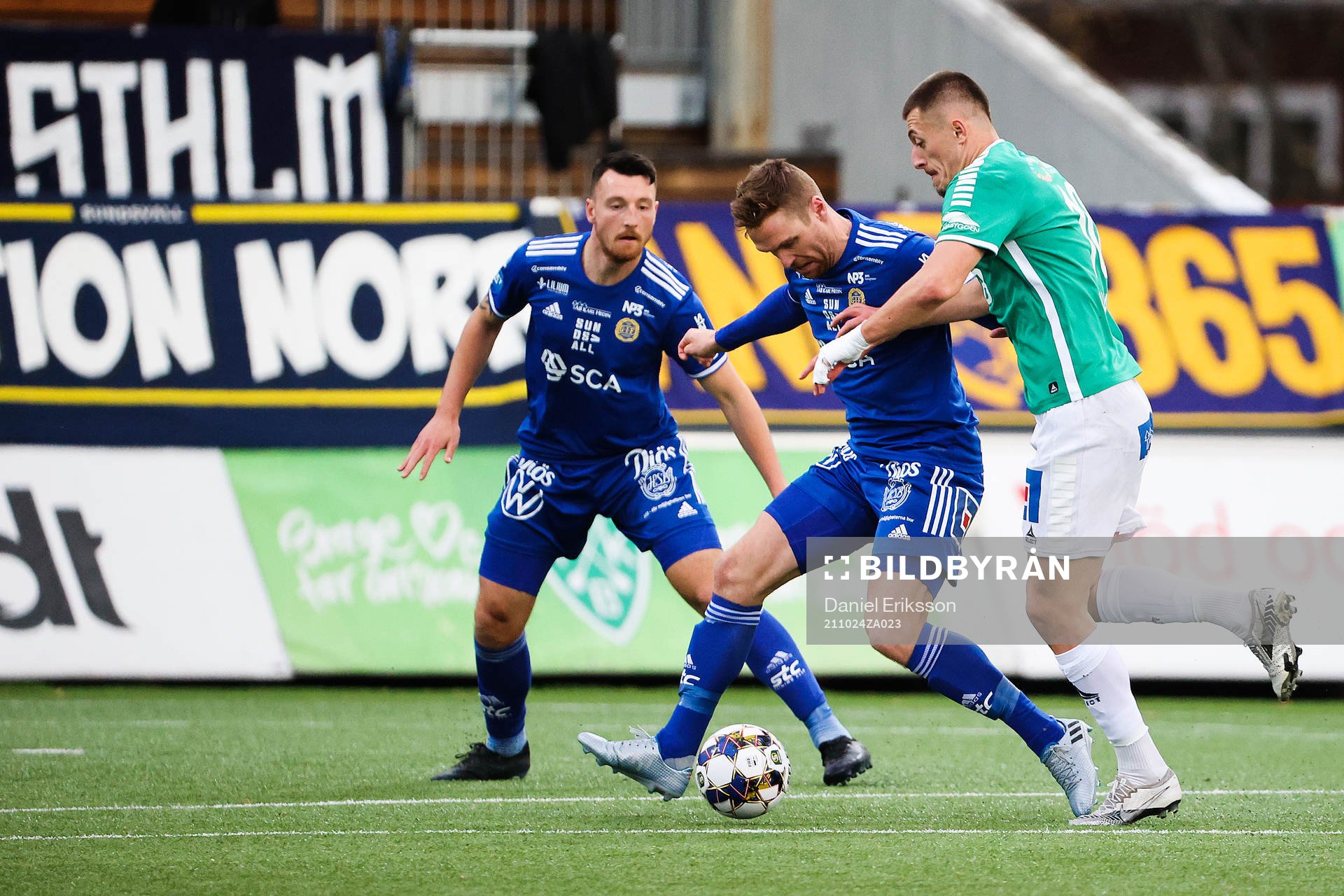 Sundsvalls David Myrestam och Brages Leonard Pllana