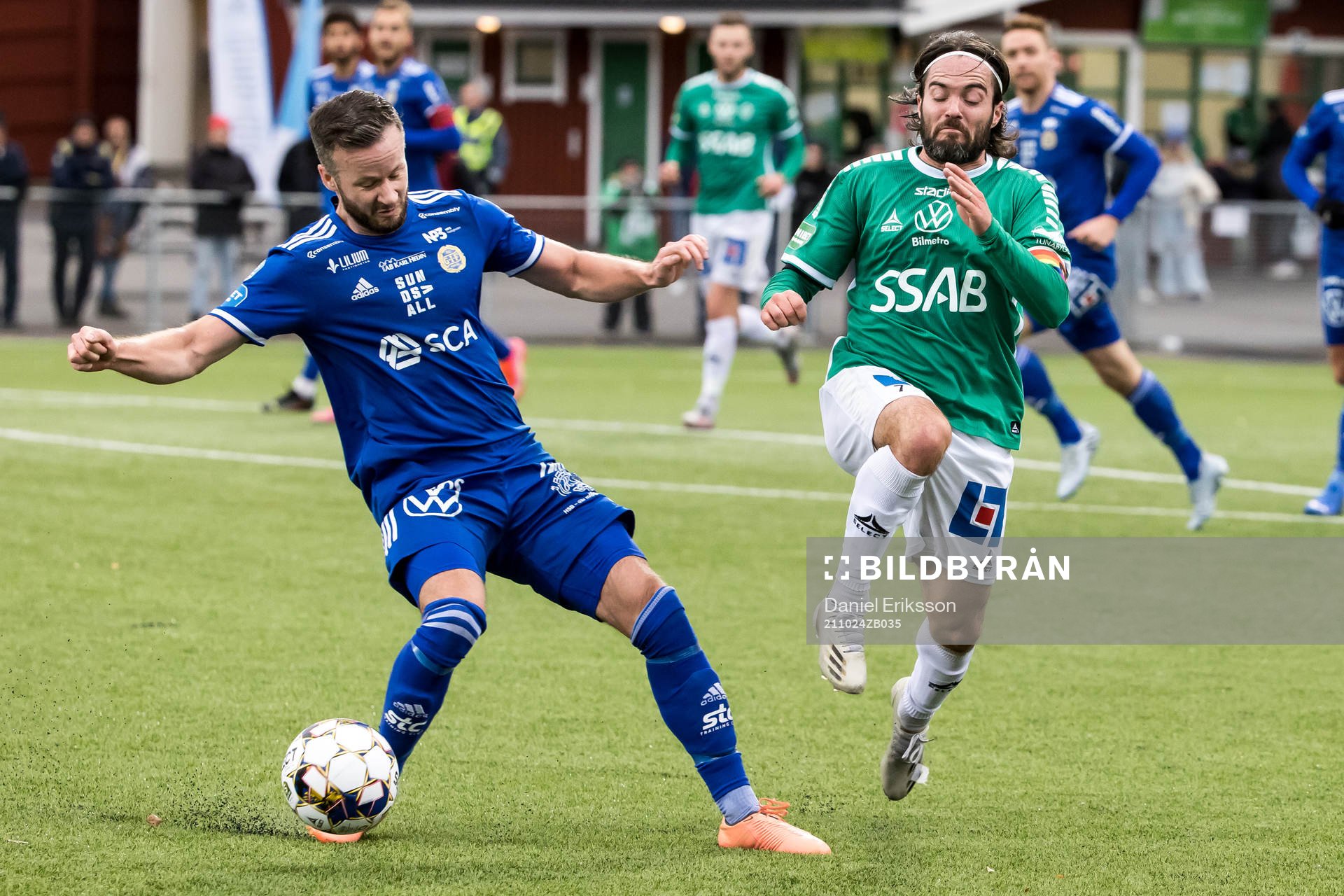 Sundsvalls Robert Lundström och Brages Robbin Sellin
