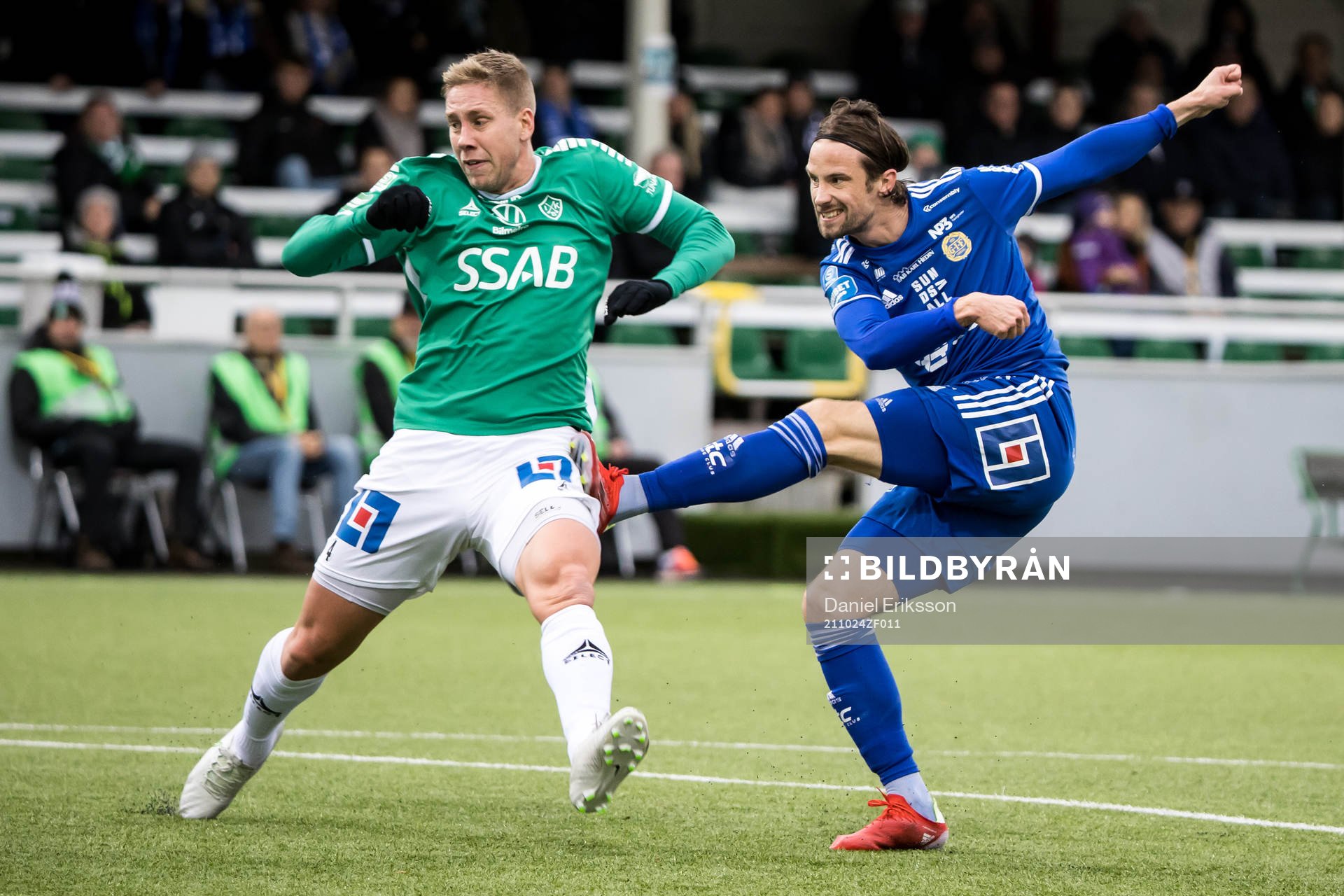 Brages Mattias Liljestrand och Sundsvalls Linus Hallenius