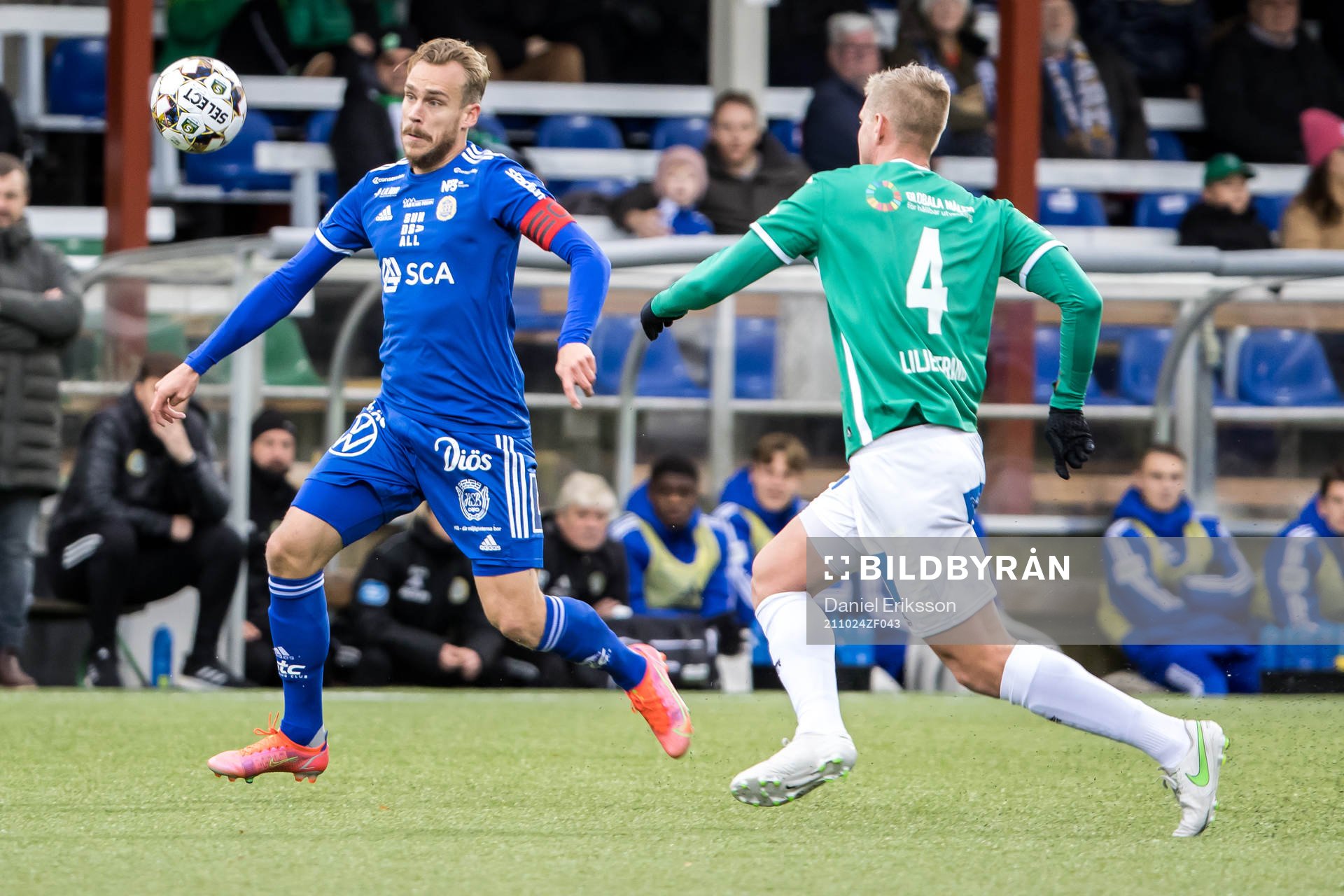 Sundsvalls Pontus Engblom och Brages Mattias Liljestrand
