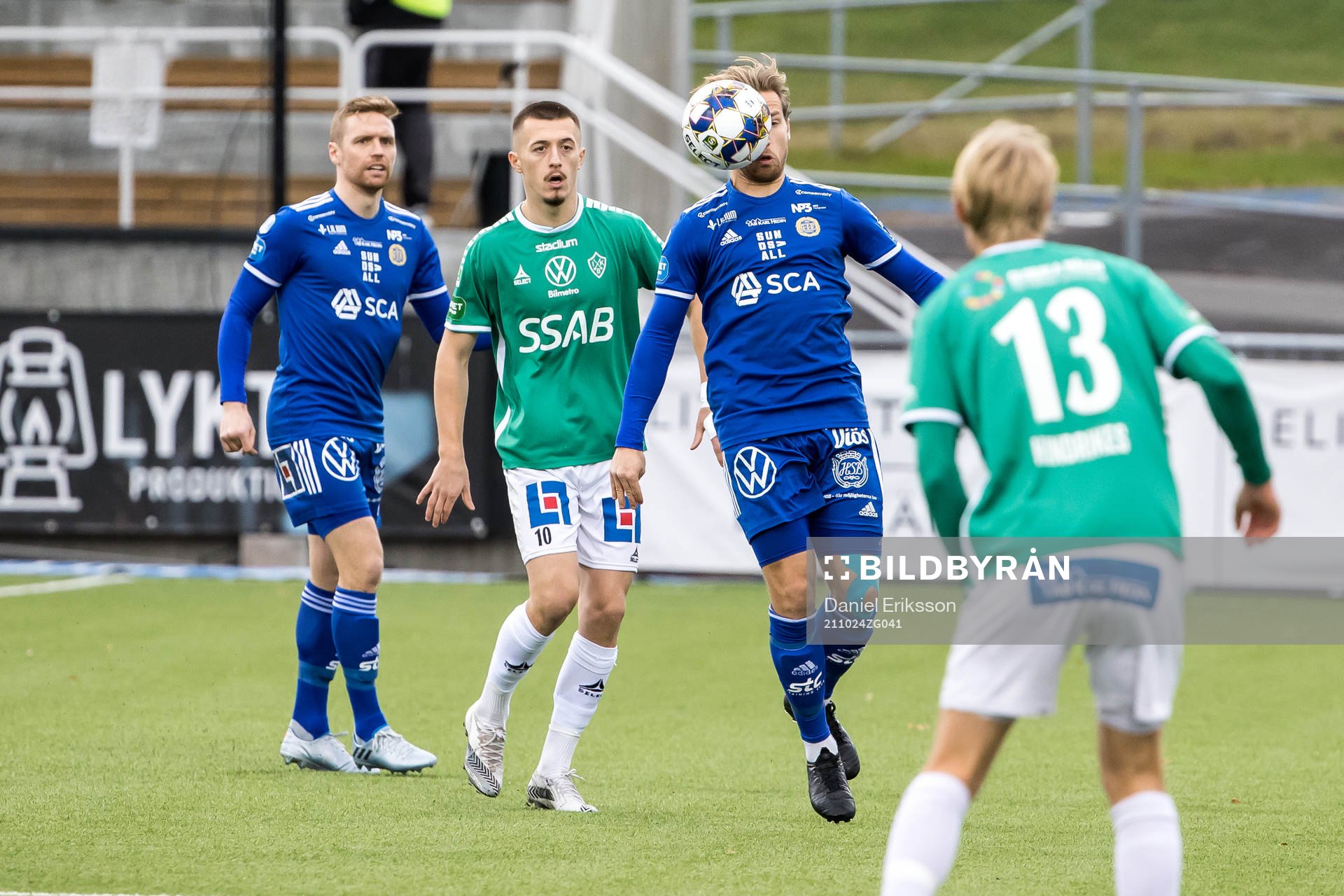 Sundsvalls Daniel Stensson och Brages Leonard Pllana