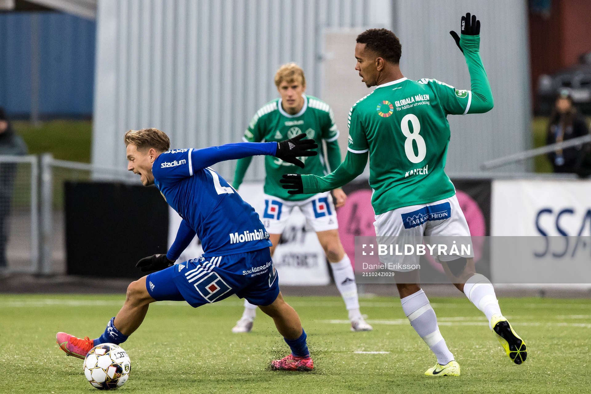 Sundsvalls Ludvig Nåvik och Brages Seth Kanteh Hellberg