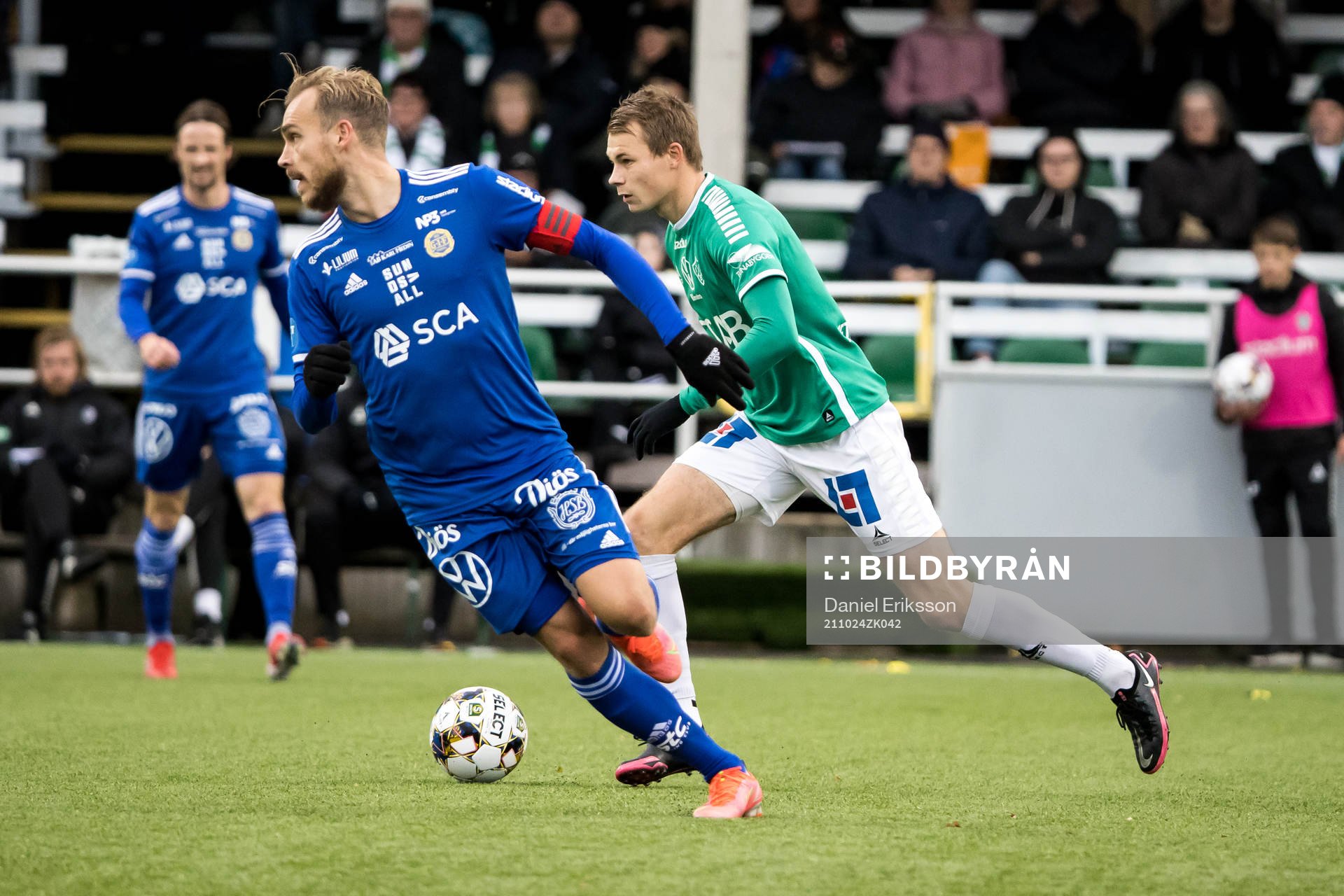 Sundsvalls Pontus Engblom och Brages Alexander Zetterström