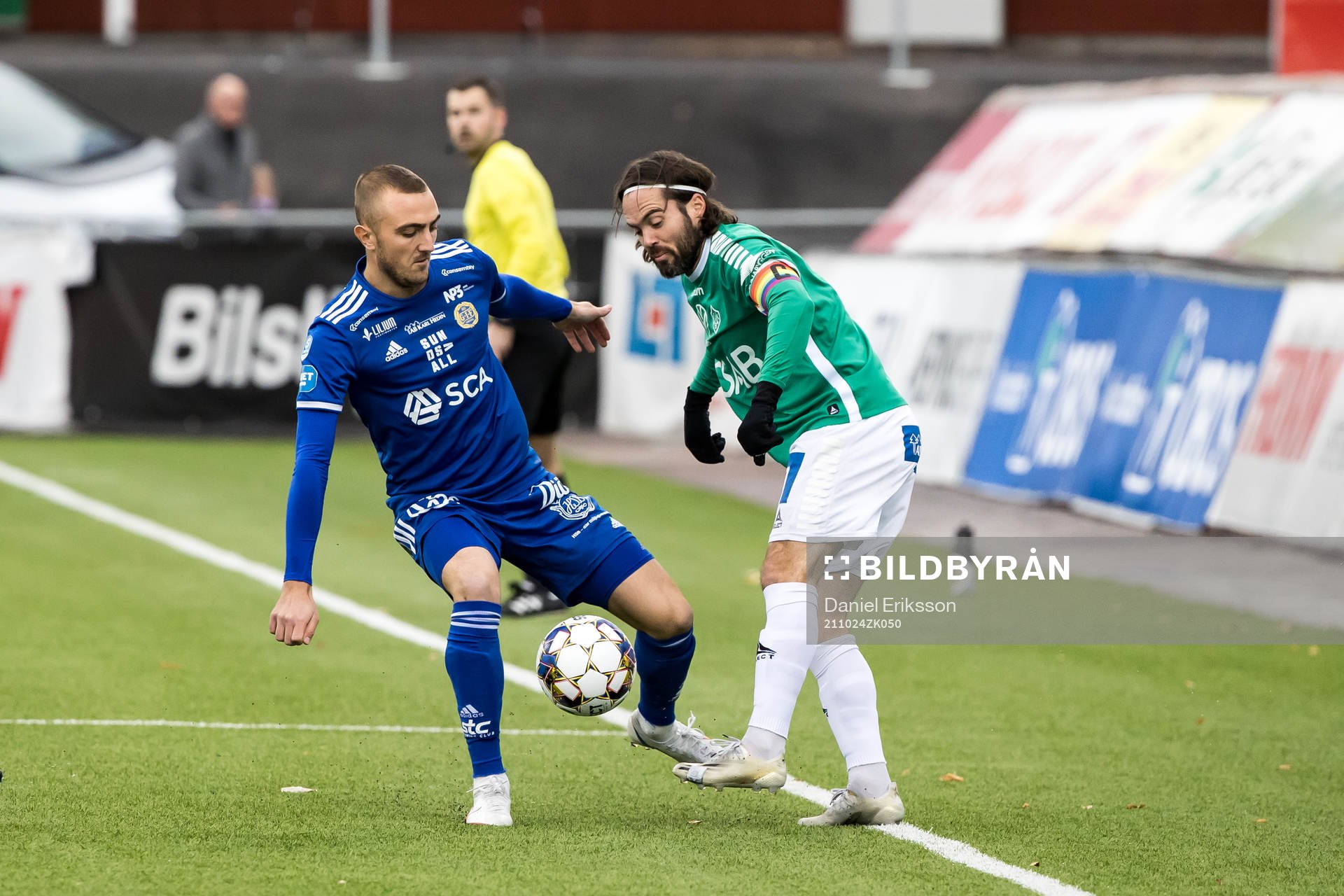 Sundsvalls Dennis Olsson och Brages Robbin Sellin