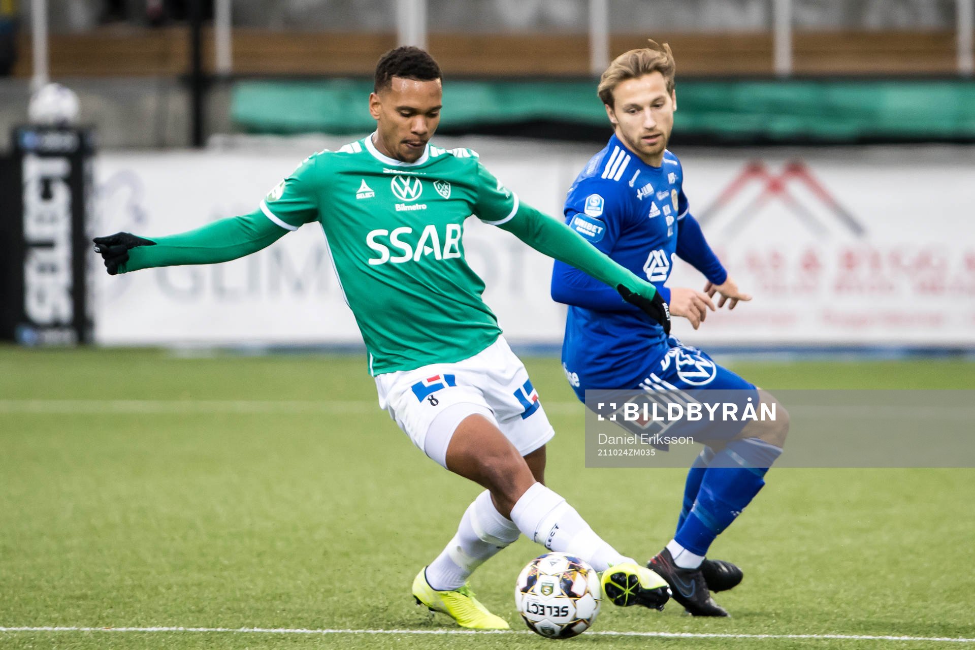Brages Seth Kanteh Hellberg och Sundsvalls David Myrestam