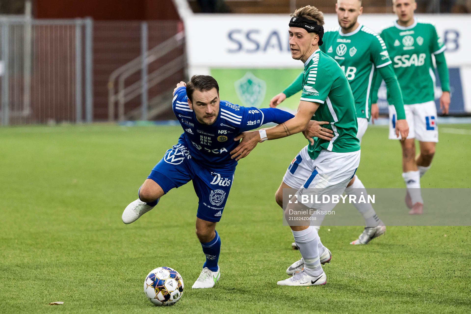 Sundsvalls Pontus Silfwer och Brages Bjarni Mark Antonsson