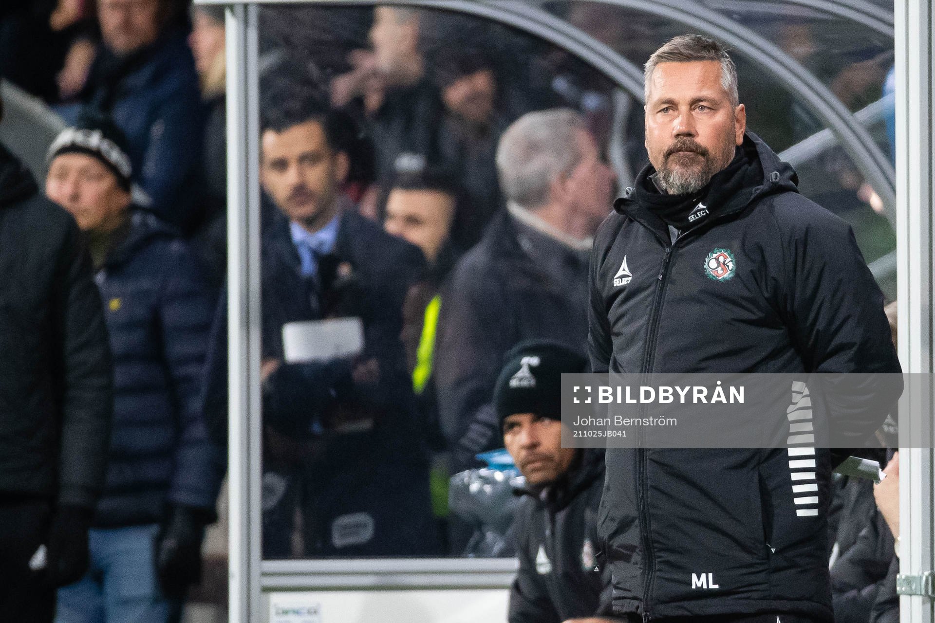 Örebros tränare Marcus Lantz deppar