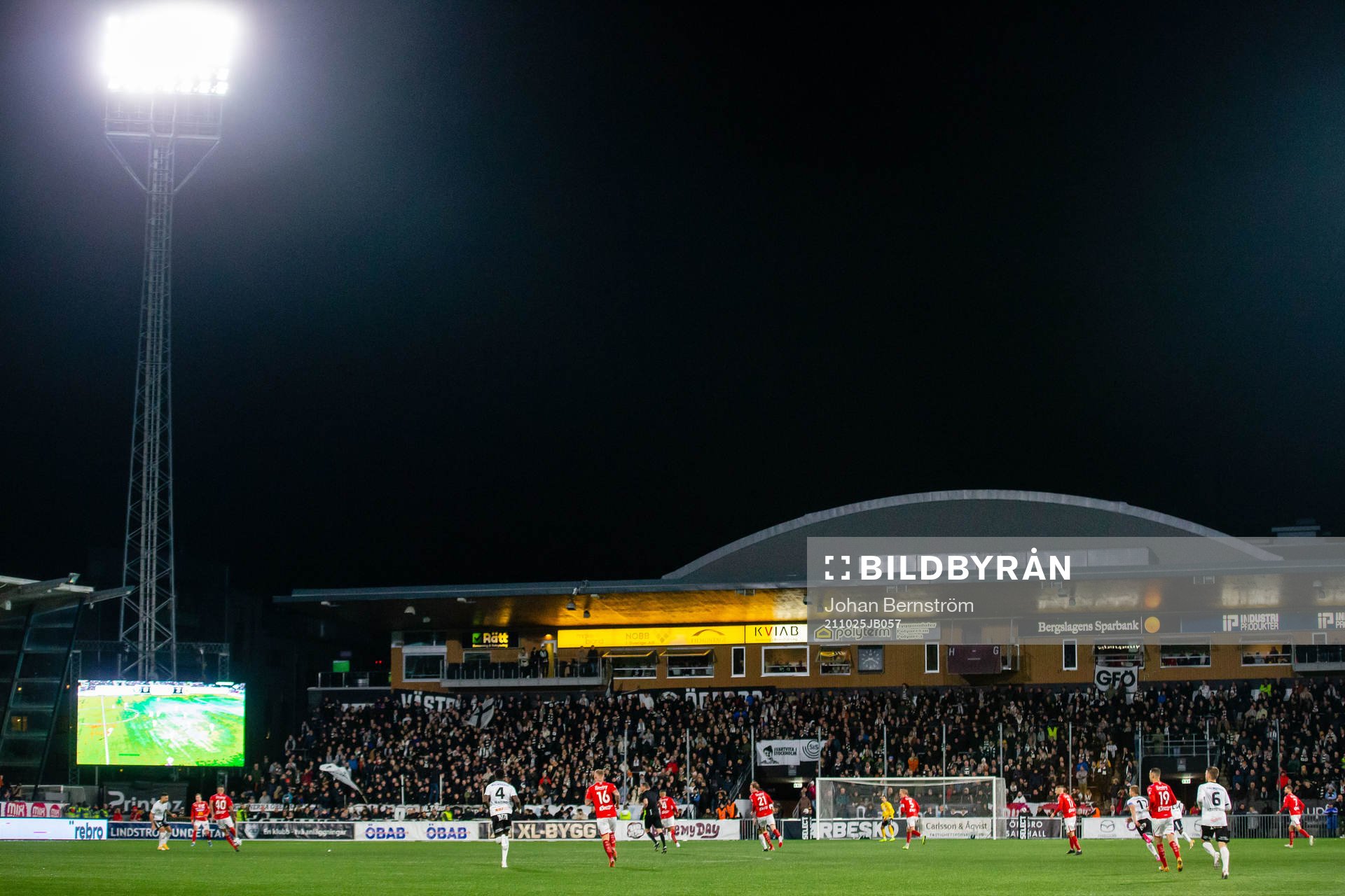 Vy över Behrn Arena