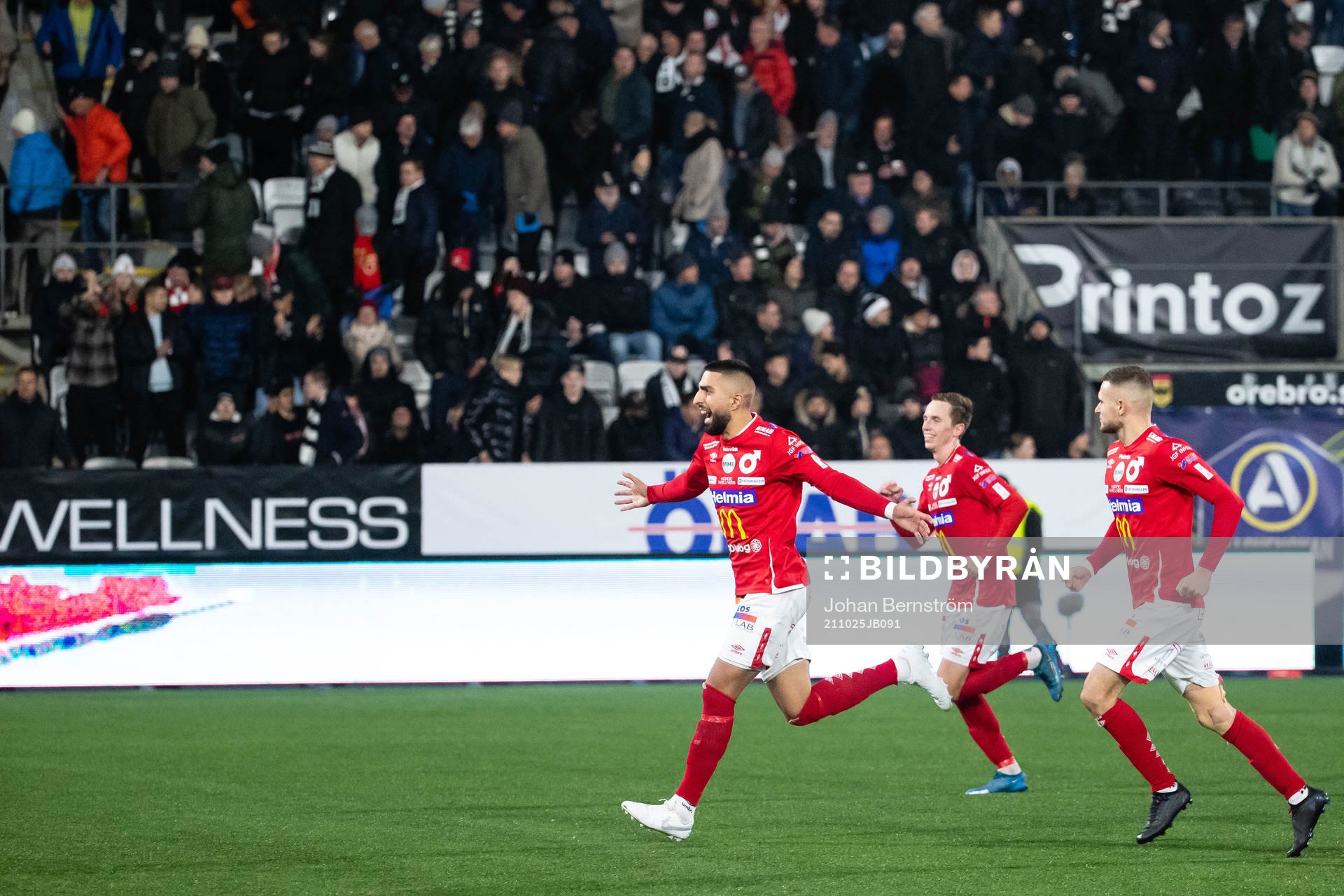 Degerfors Sean Sabetkar jublar