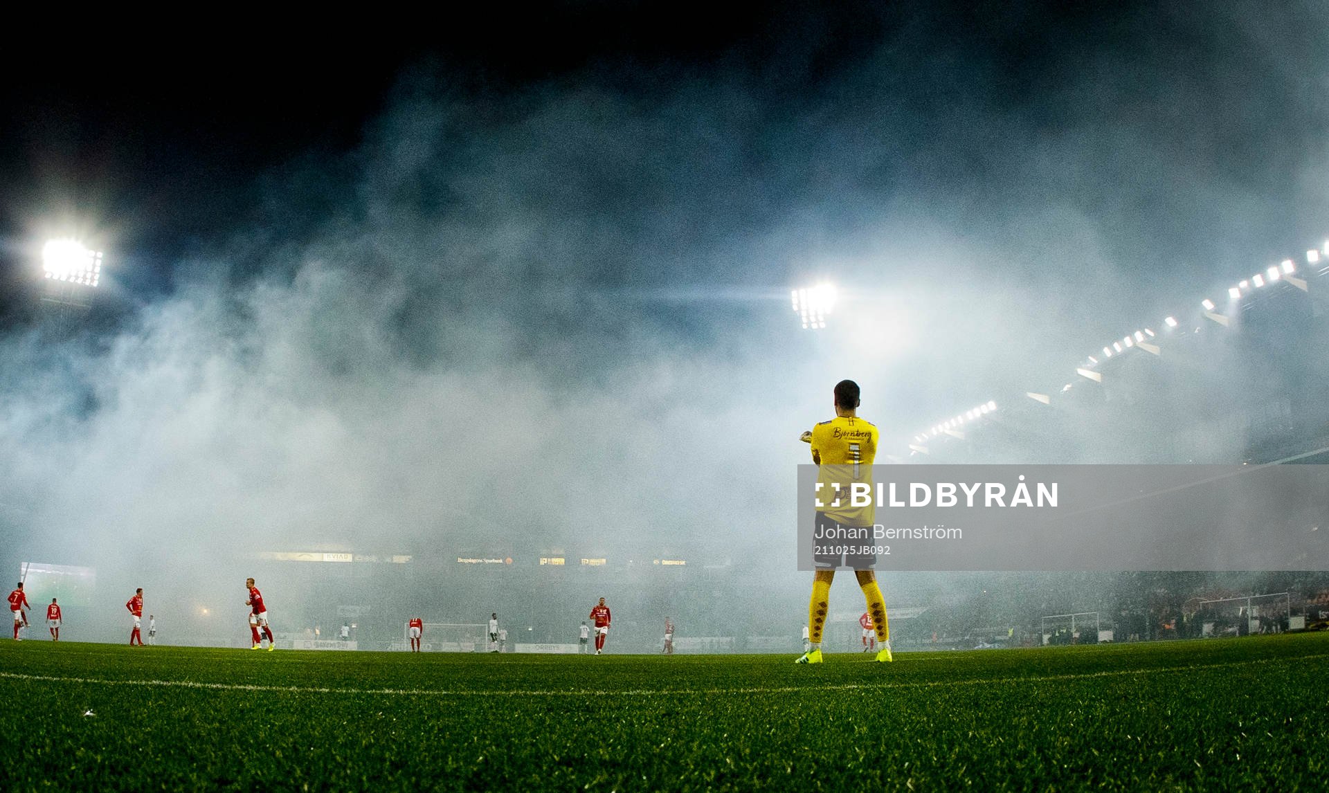 Degerfors målvakt Alfie Malik Whiteman