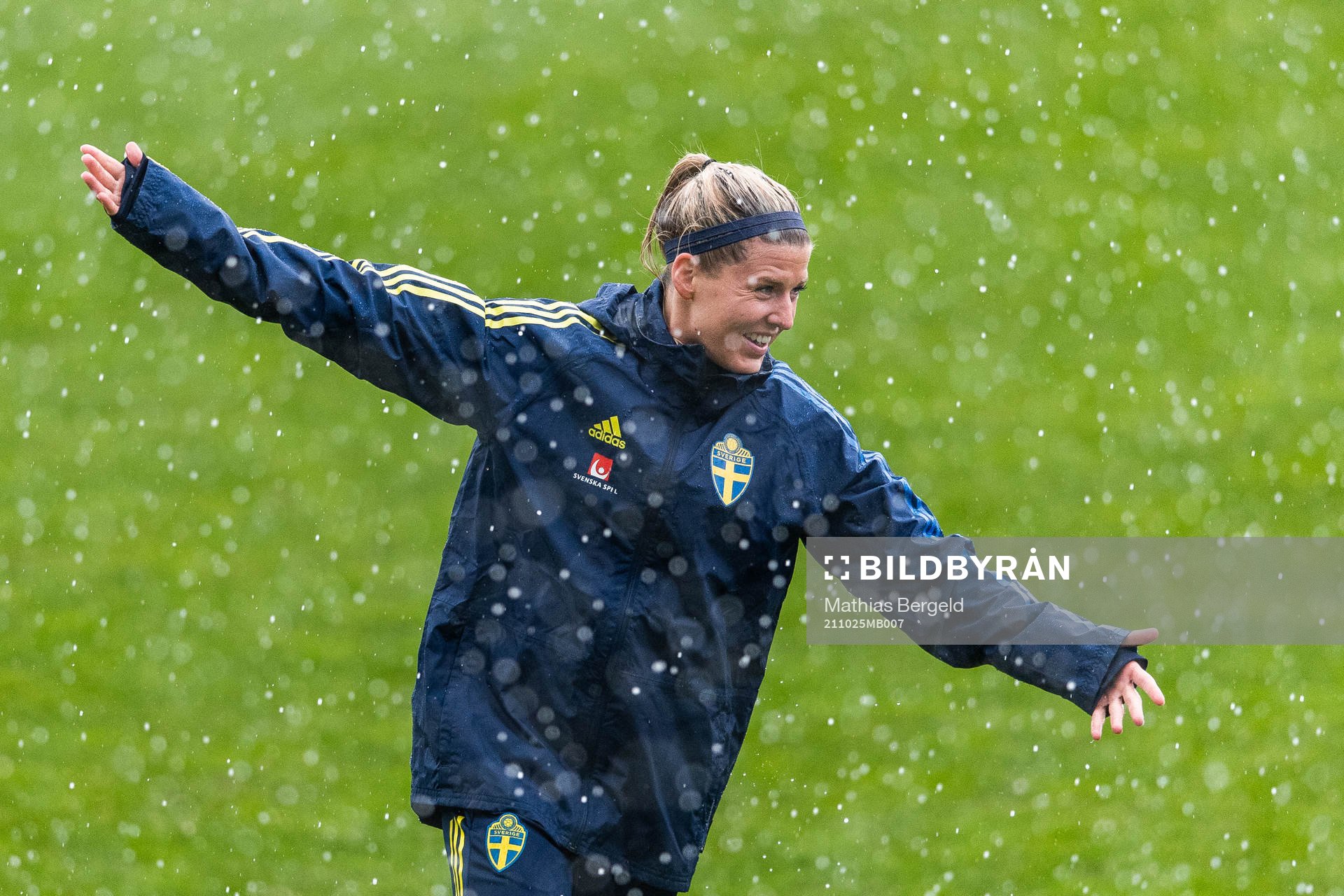 Olivia Schough of the Swedish women's national football