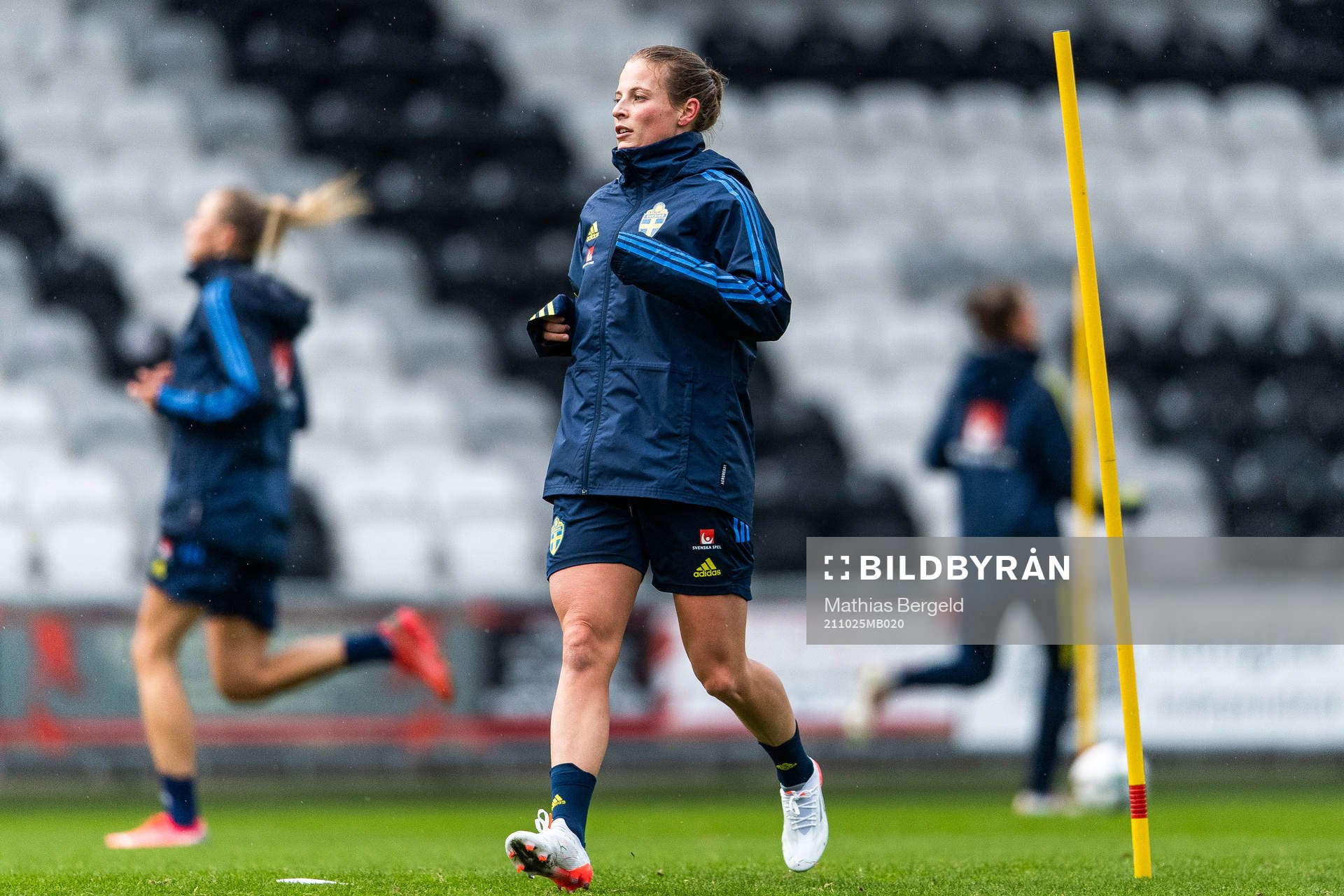 Anna Anvegård of the Swedish women's national football team