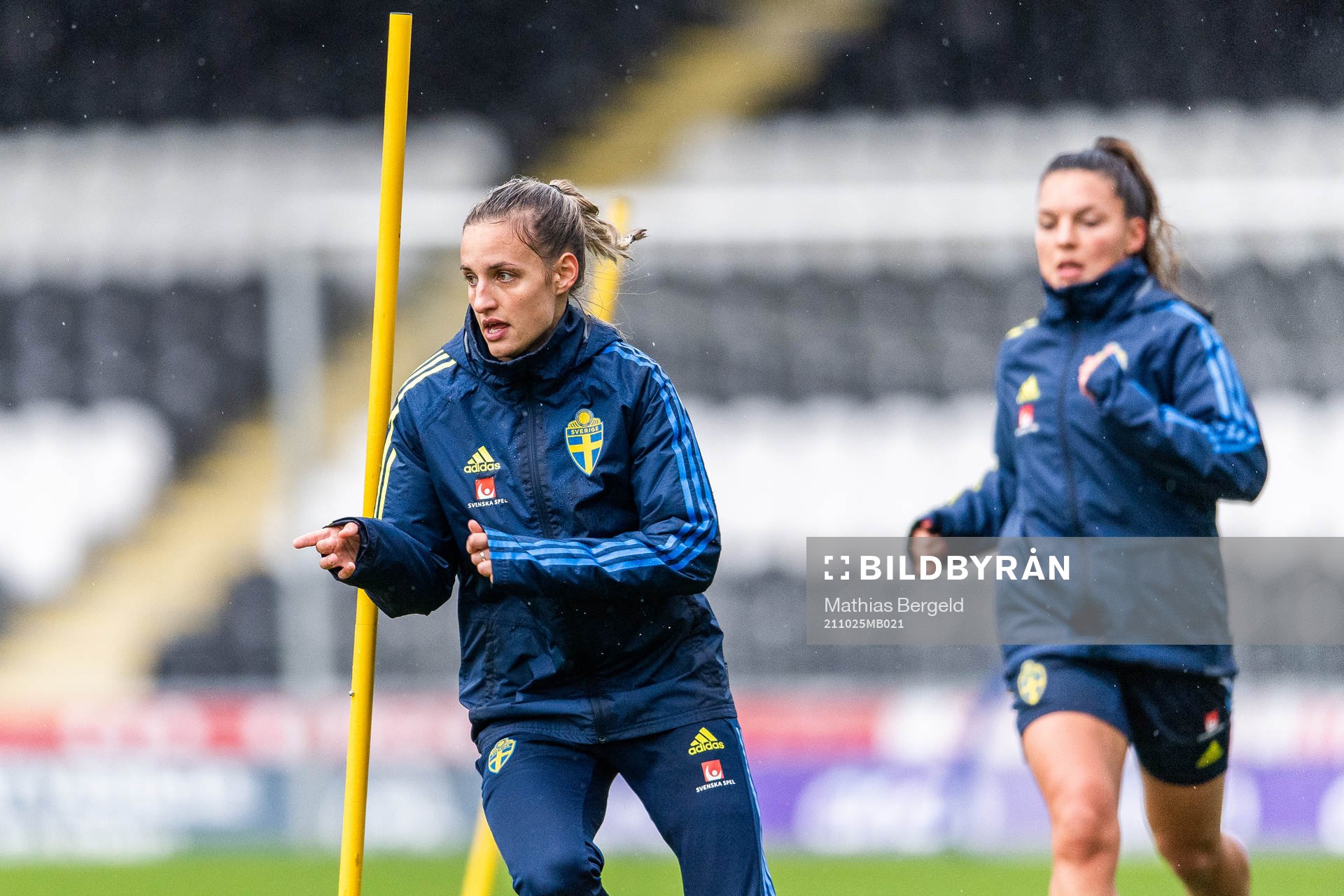 Nathalie Björn and Johanna Rytting Kaneryd of the Swedish