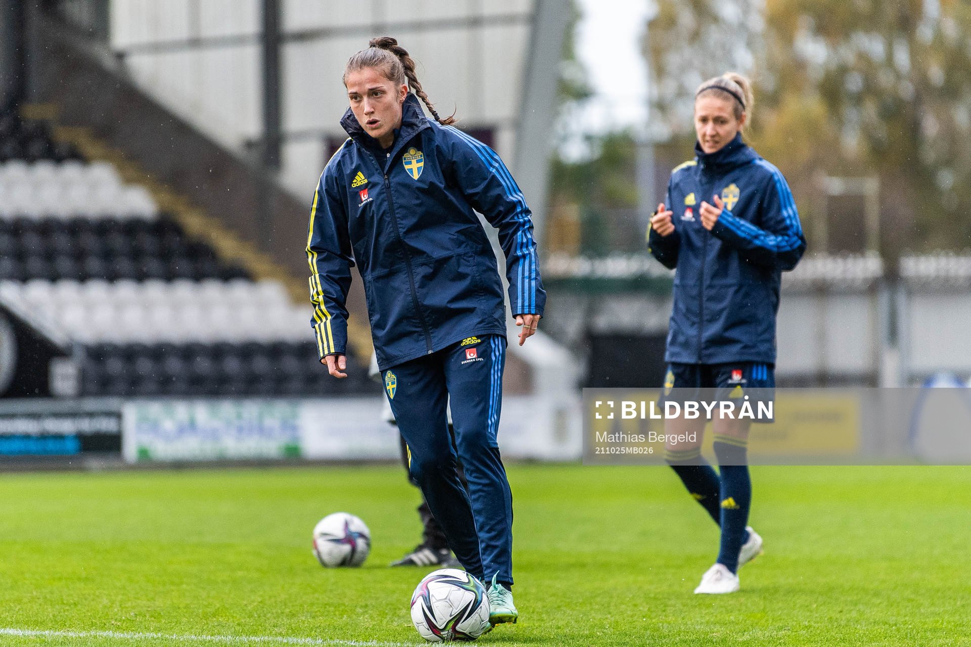 Filippa Angeldahl of the Swedish women's national football