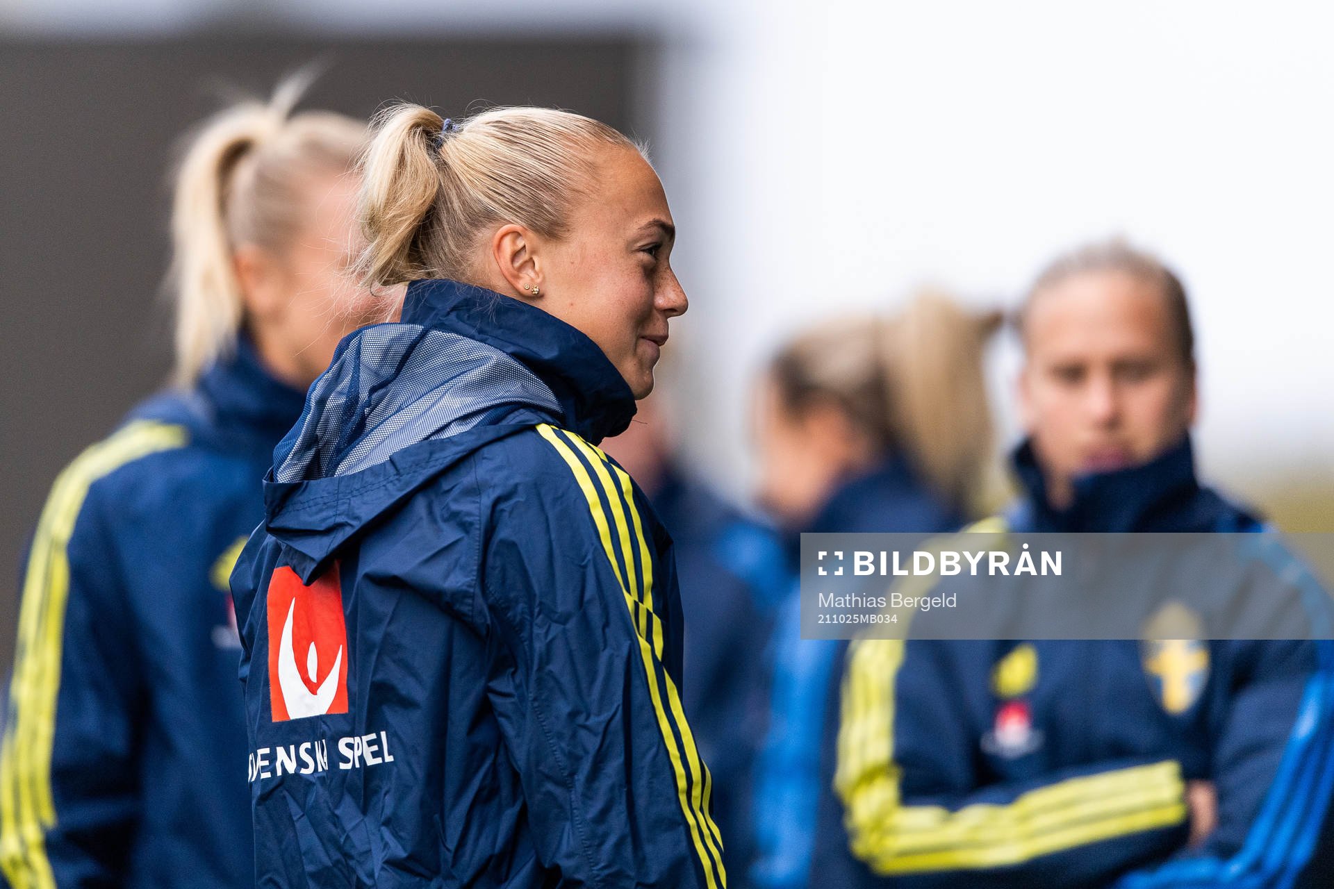 Hanna Bennison of the Swedish women's national football team
