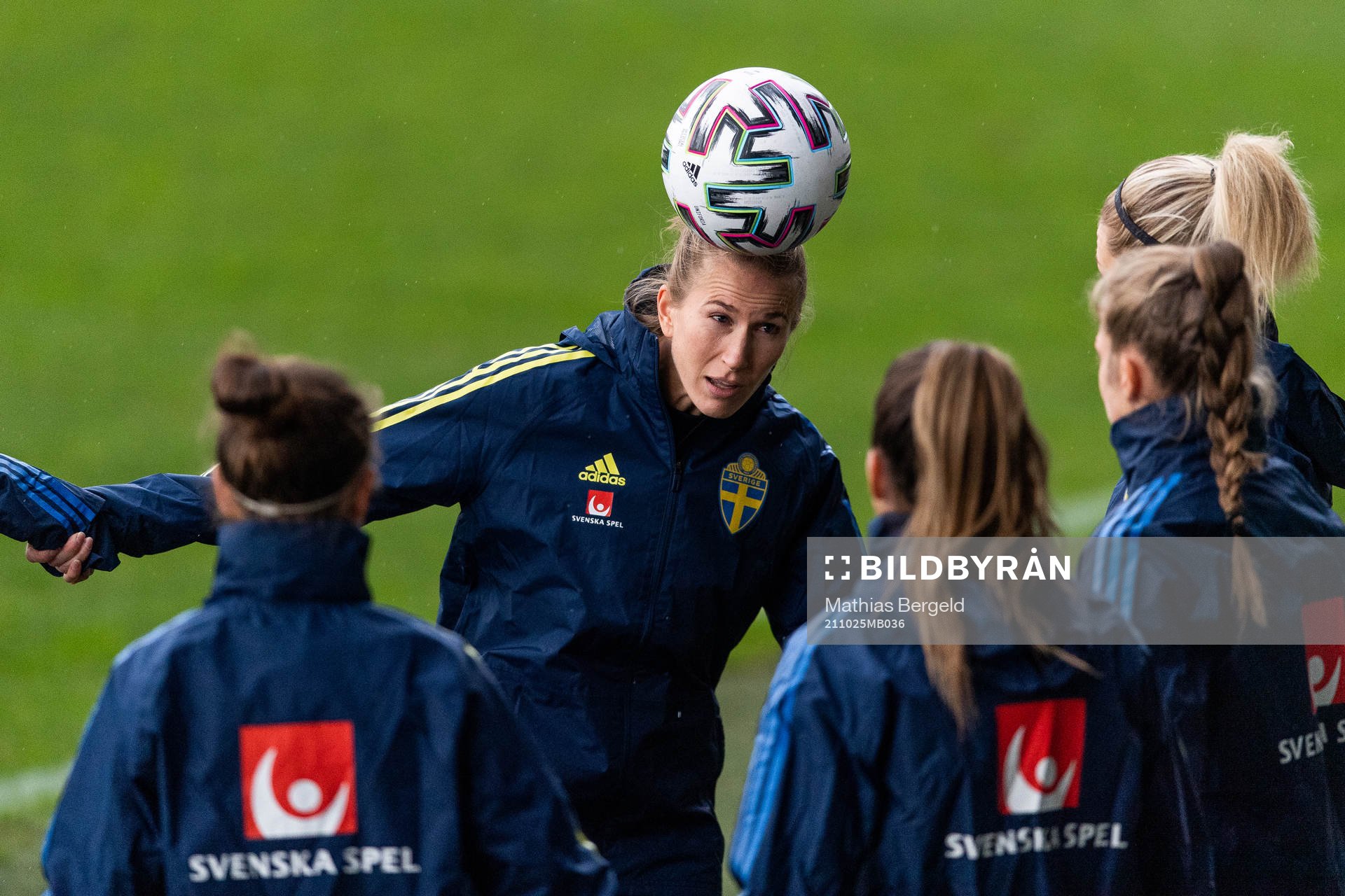 Emma Berglund of the Swedish women's national football team