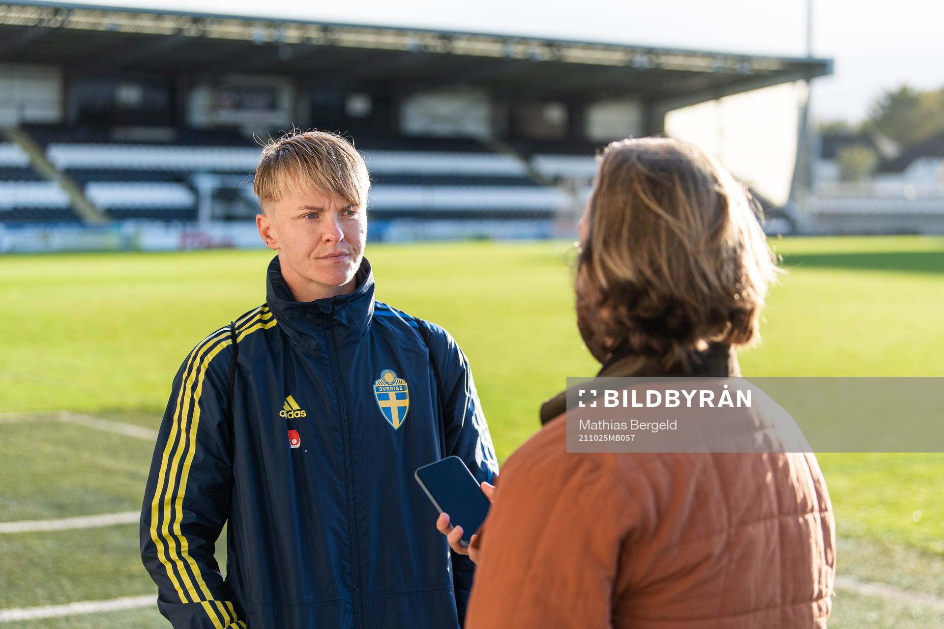 Nilla Fischer of the Swedish women's national football team