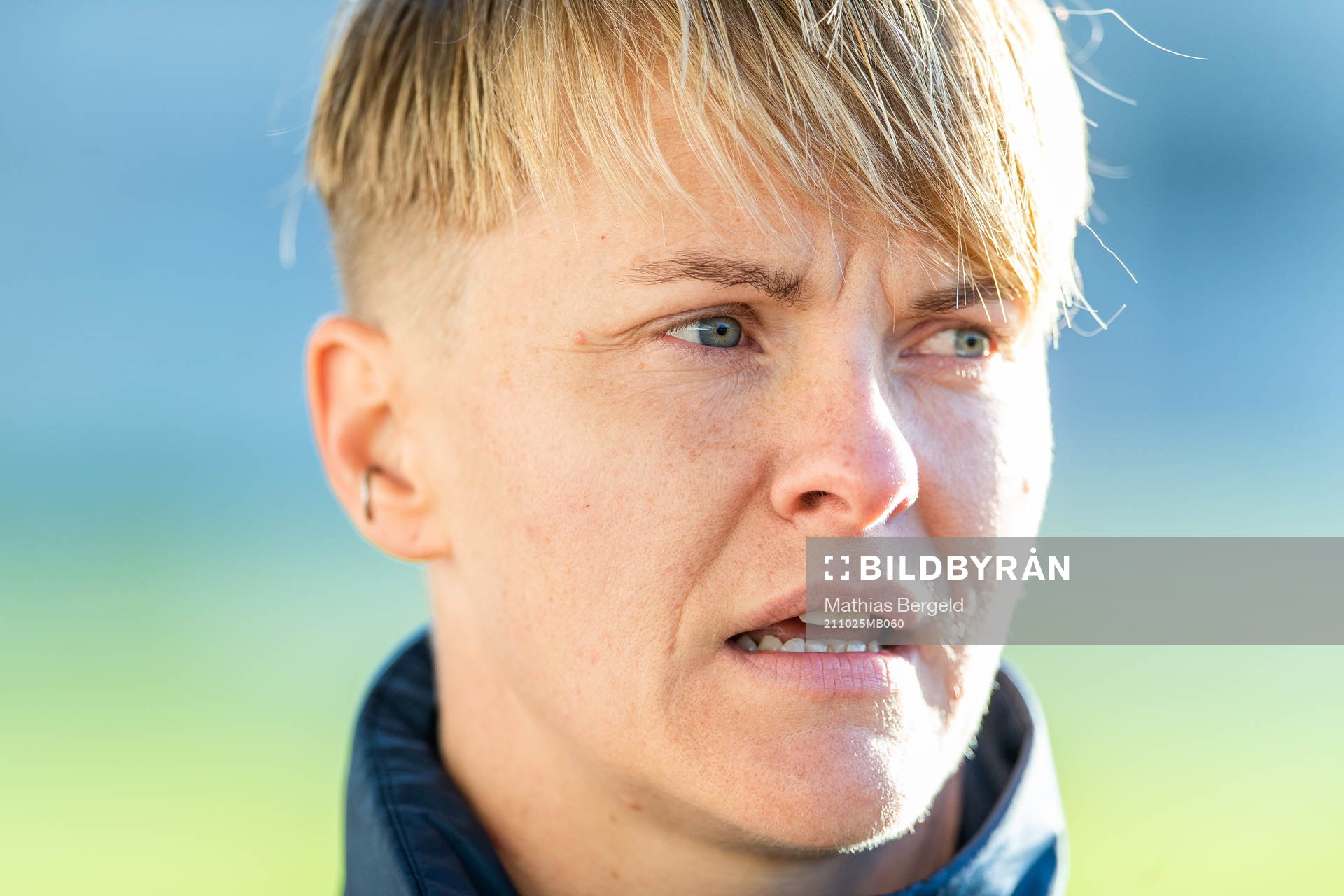 Nilla Fischer of the Swedish women's national football team