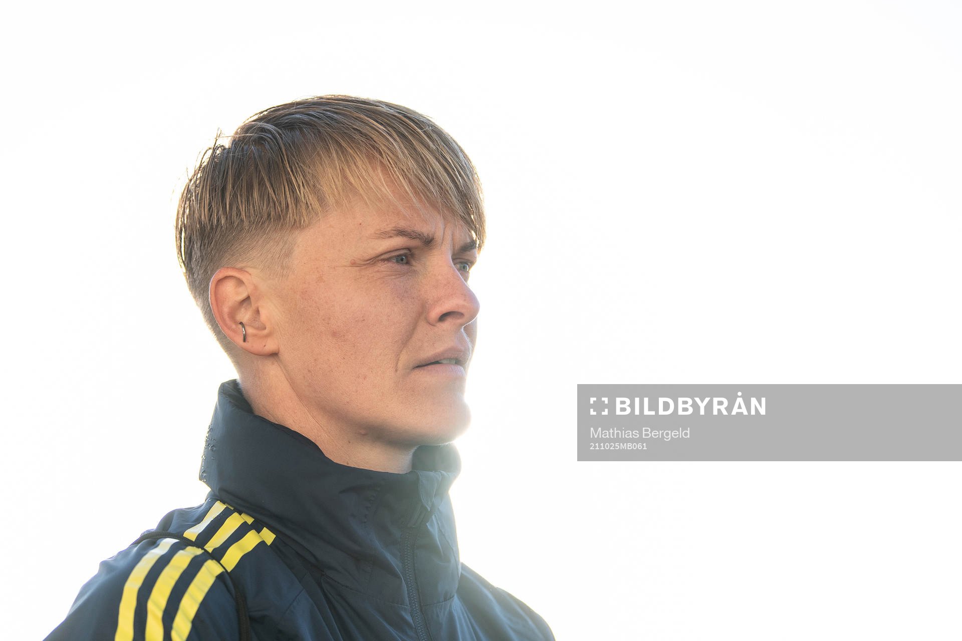 Nilla Fischer of the Swedish women's national football team