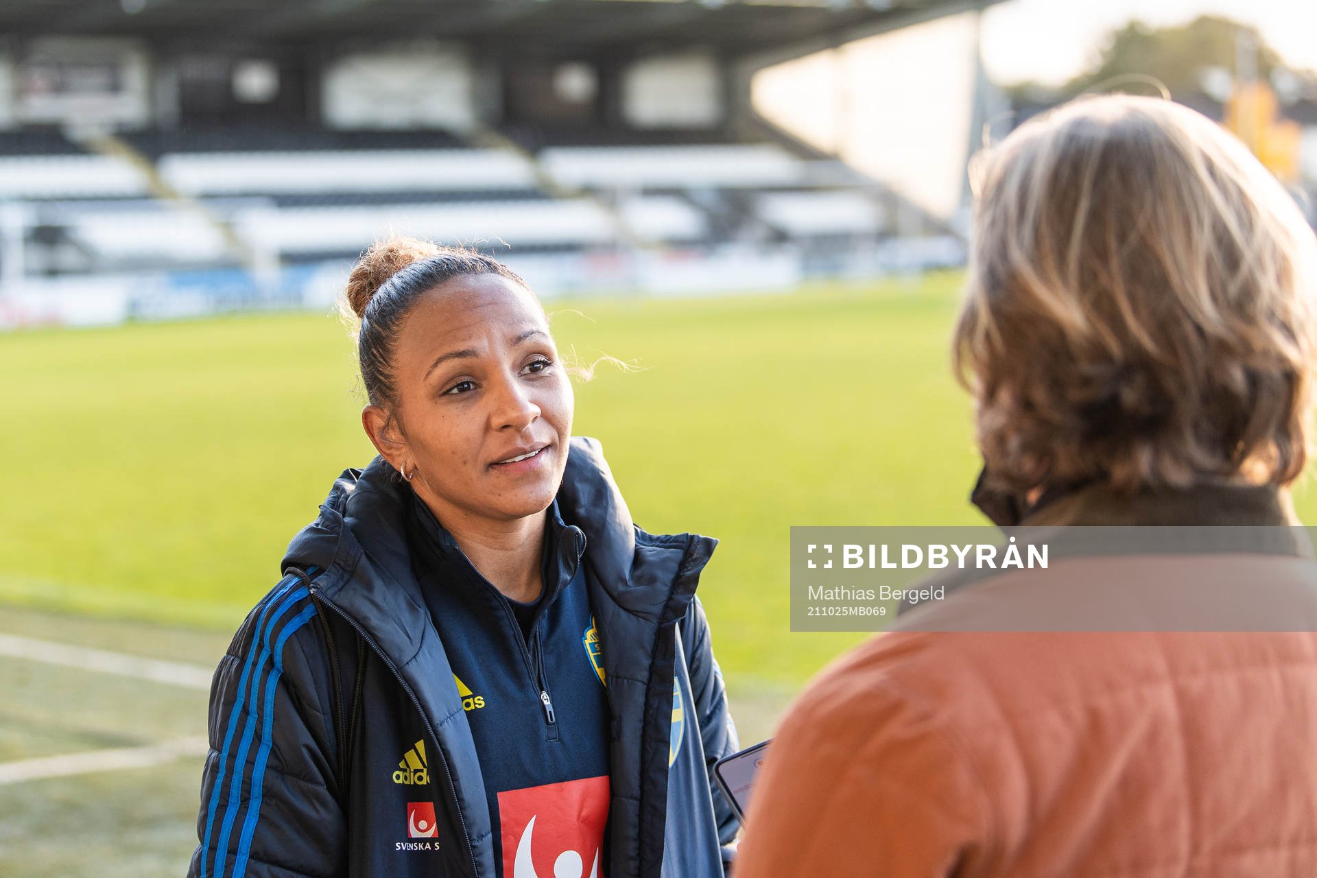 Madelen Janogy of the Swedish women's national football